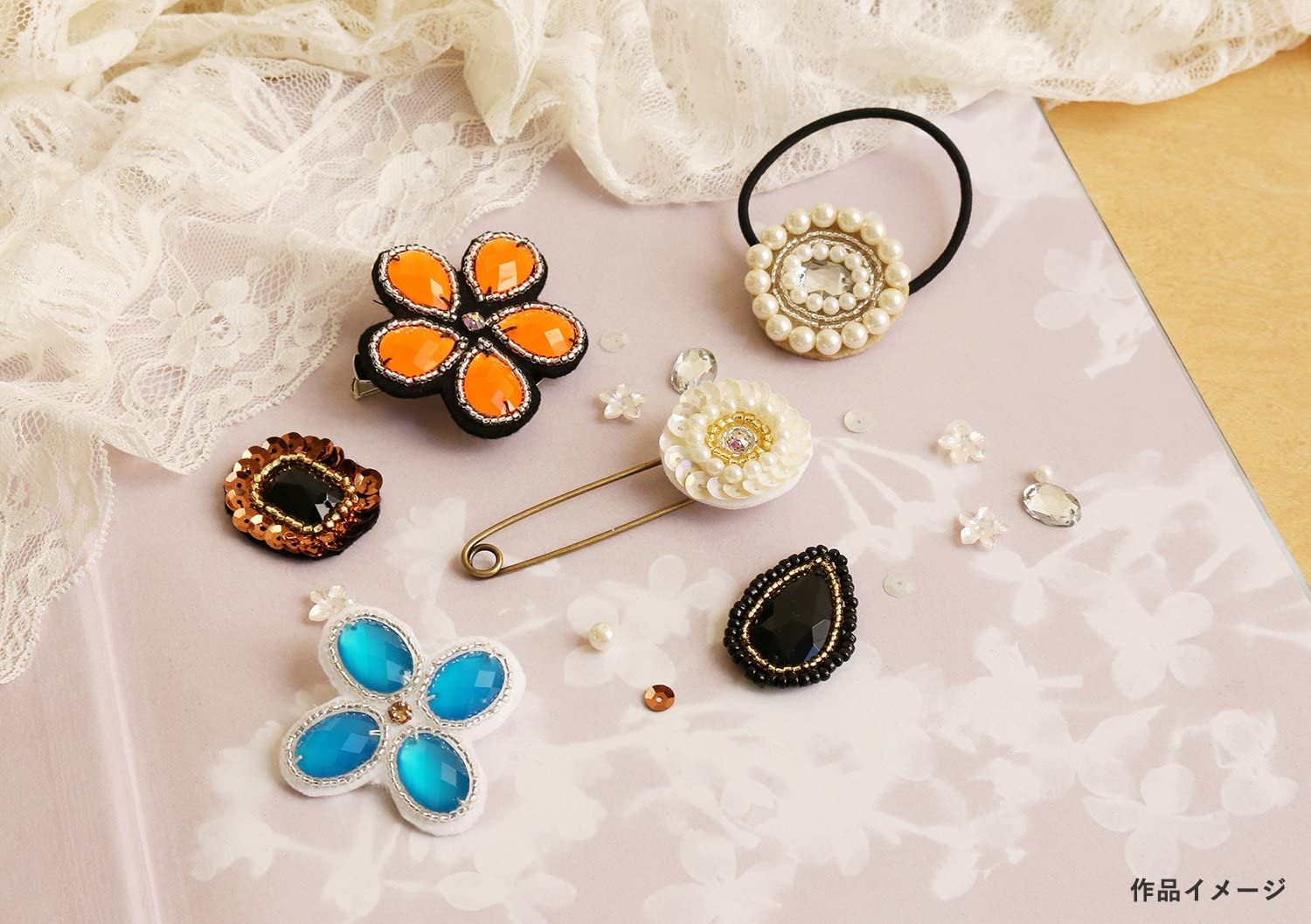 日本紐釦貿易 アクセサリー用フェルト土台 黒 2mm厚 H140×W90mm 3枚 A4-45 (ご注文単位1束)【直送品】