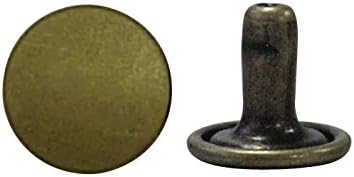 日本紐釦貿易 両面カシメ 中 アンティークゴールド 10組 F12-258 (ご注文単位1束)【直送品】