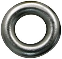 日本紐釦貿易 #300両面ハトメ 5mm ニッケル 12組 F12-106 （ご注文単位1束）【直送品】