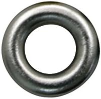 日本紐釦貿易 #500両面ハトメ 6mm ニッケル 10組 F12-110 （ご注文単位1束）【直送品】