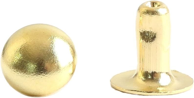 日本紐釦貿易 スタッズ小玉 ゴールド 4.6mm 40組入 F3-609 (ご注文単位1束)【直送品】