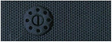 日本紐釦貿易 テーピースナッパー 1m巻 黒 F12-702 (ご注文単位1束)【直送品】