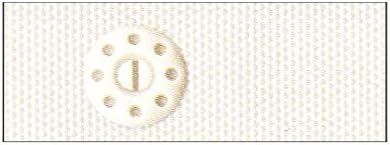 日本紐釦貿易 テーピースナッパー 1m巻 アイボリー F12-704 （ご注文単位1束）【直送品】