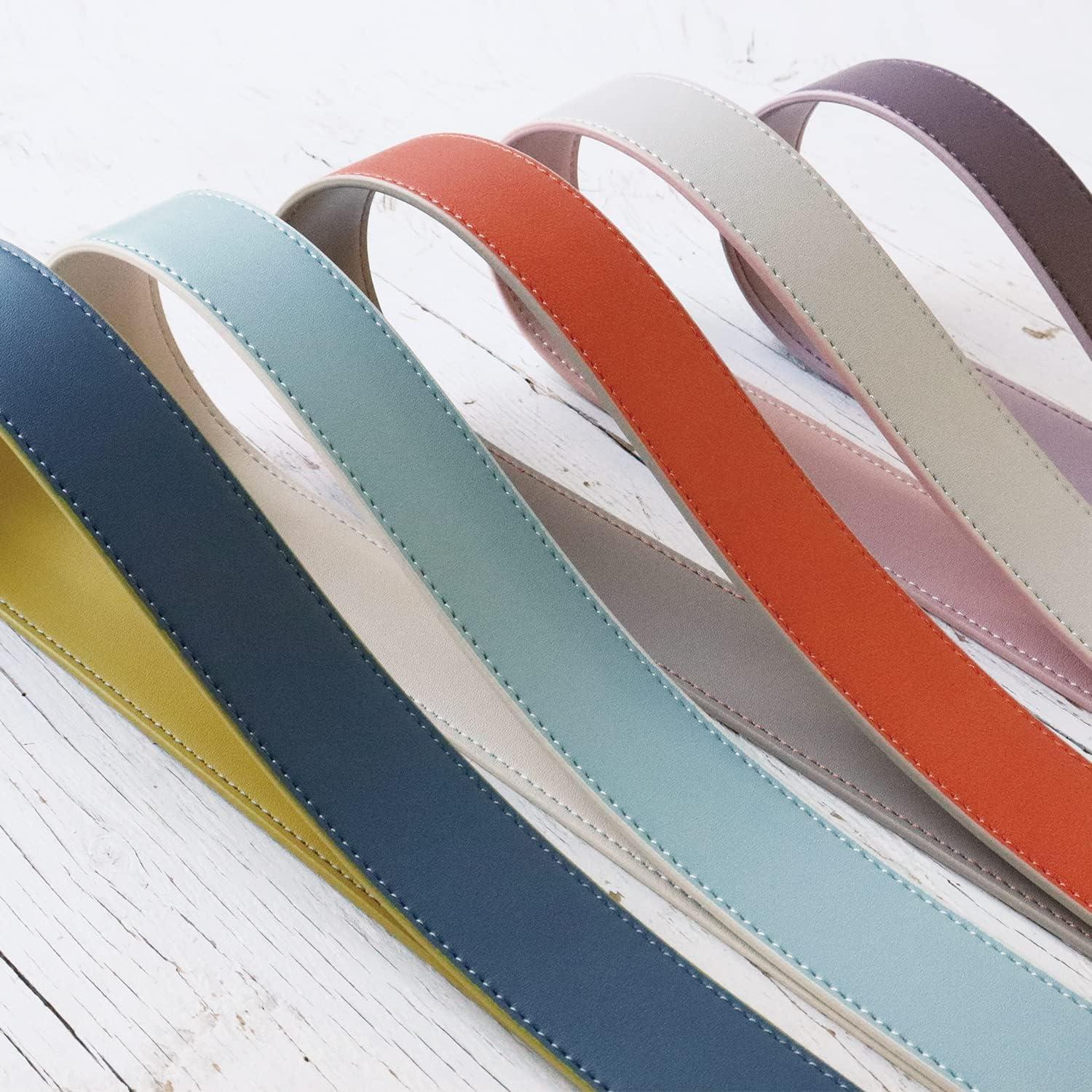 日本紐釦貿易 リバーシブルショルダー 巾3.5ｃｍ 全長105ｃｍ ブラウンＸアイスグリーン 1本入 RVS1-BI （ご注文単位1本）【直送品】