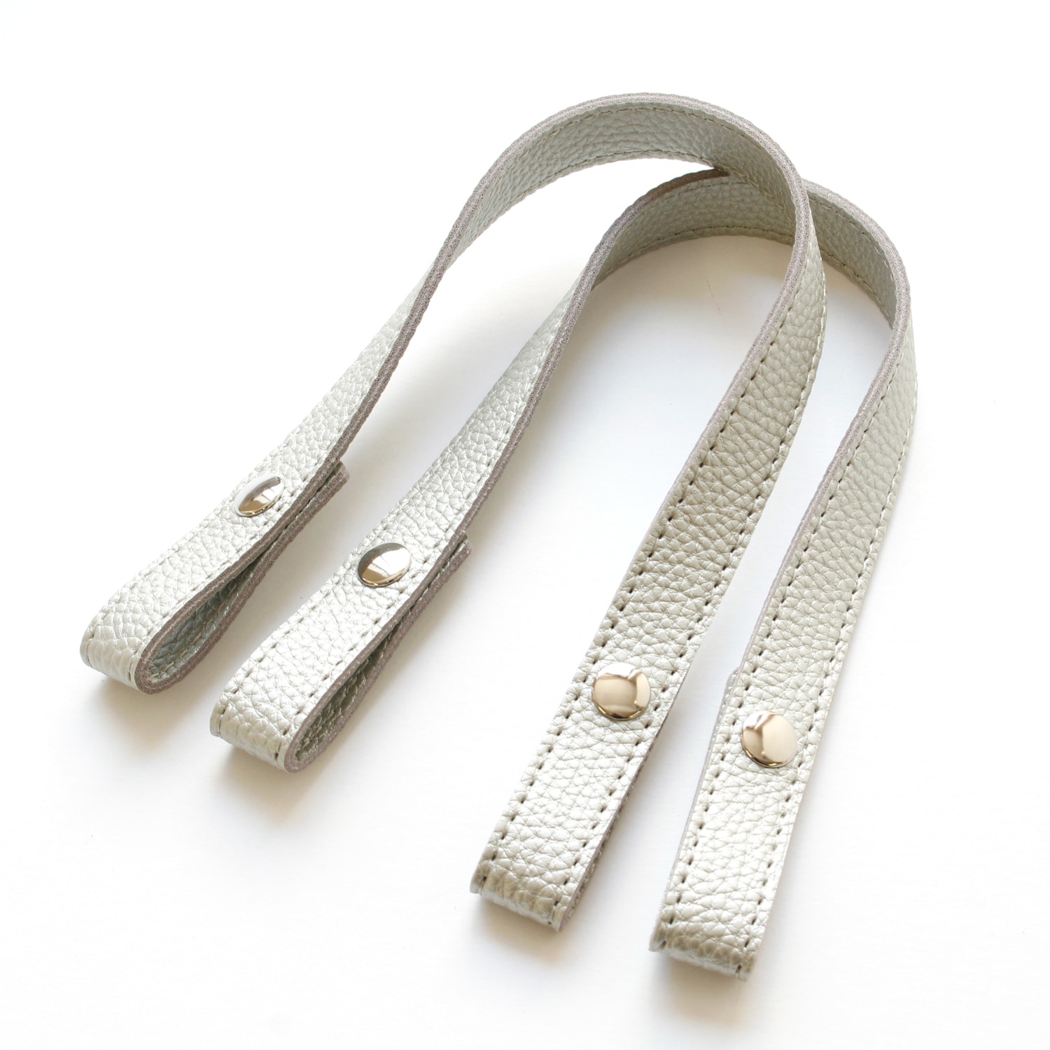 日本紐釦貿易 エンボス加工 ホック式かんたん付け替えハンドル S/40cm 2本1組入 MAW56-SL （ご注文単位1個）【直送品】