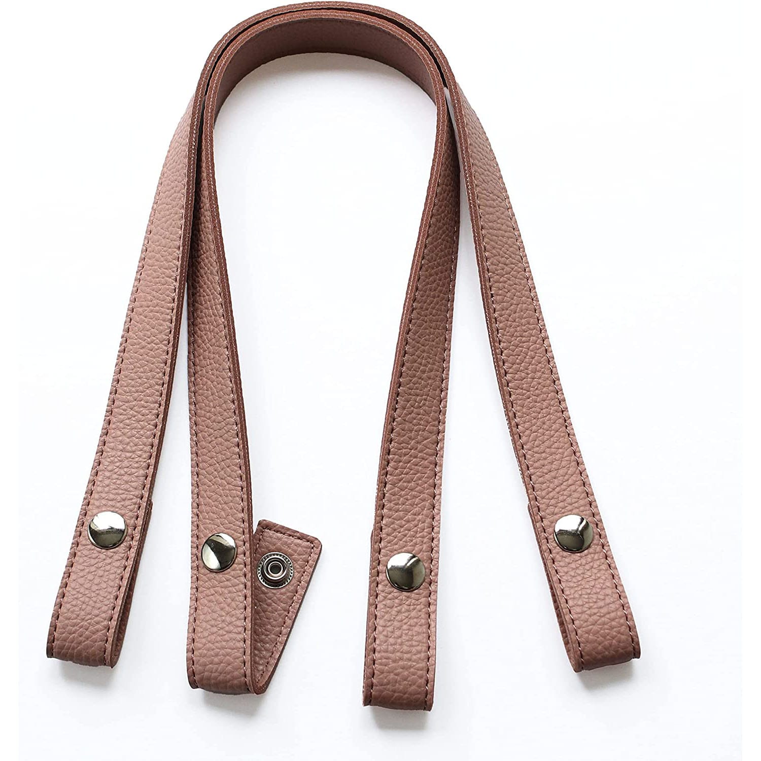 日本紐釦貿易 エンボス加工 ホック式かんたん付け替えハンドル S/60cm 2本1組入 MAW58-P （ご注文単位1個）【直送品】