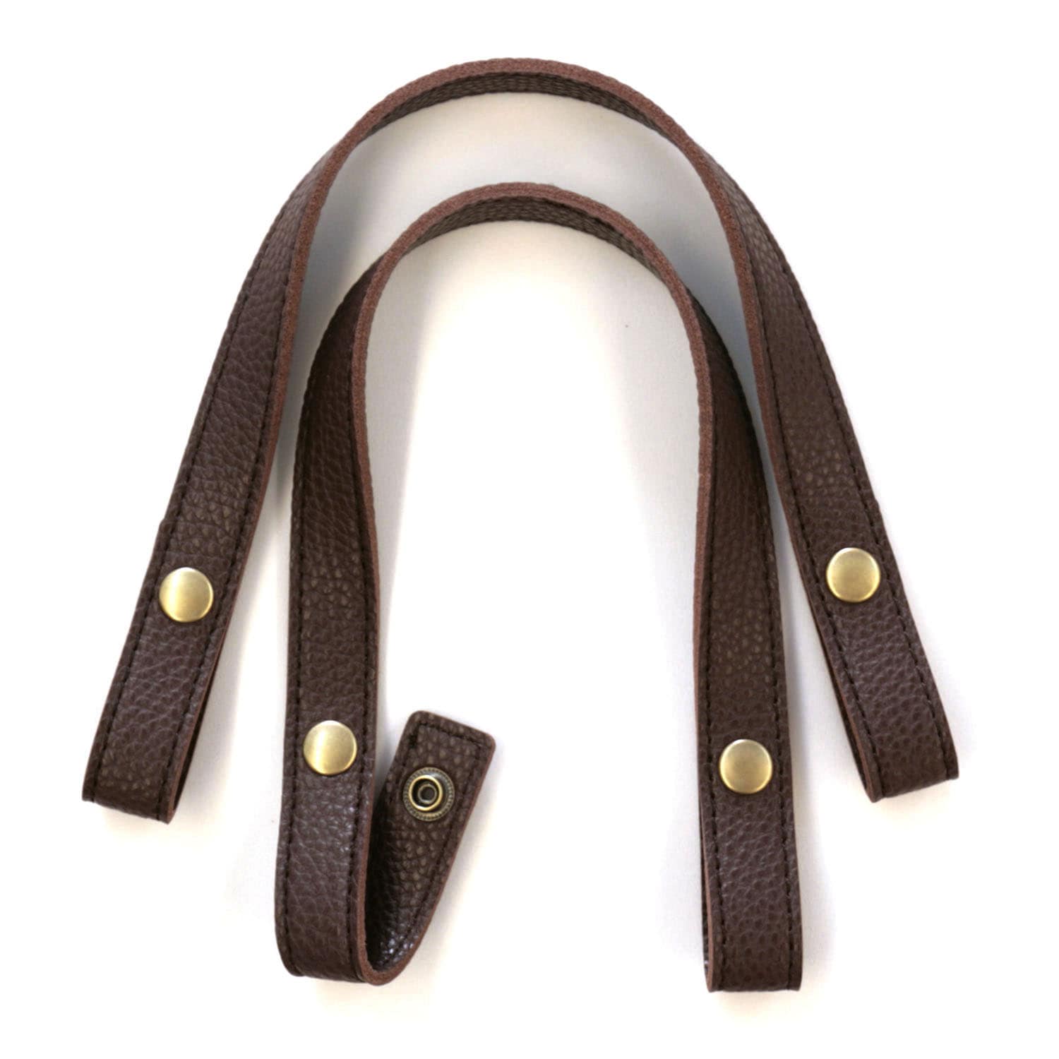 日本紐釦貿易 エンボス加工 ホック式かんたん付け替えハンドル AG/40cm 2本1組入 MAW55-C （ご注文単位1組）【直送品】