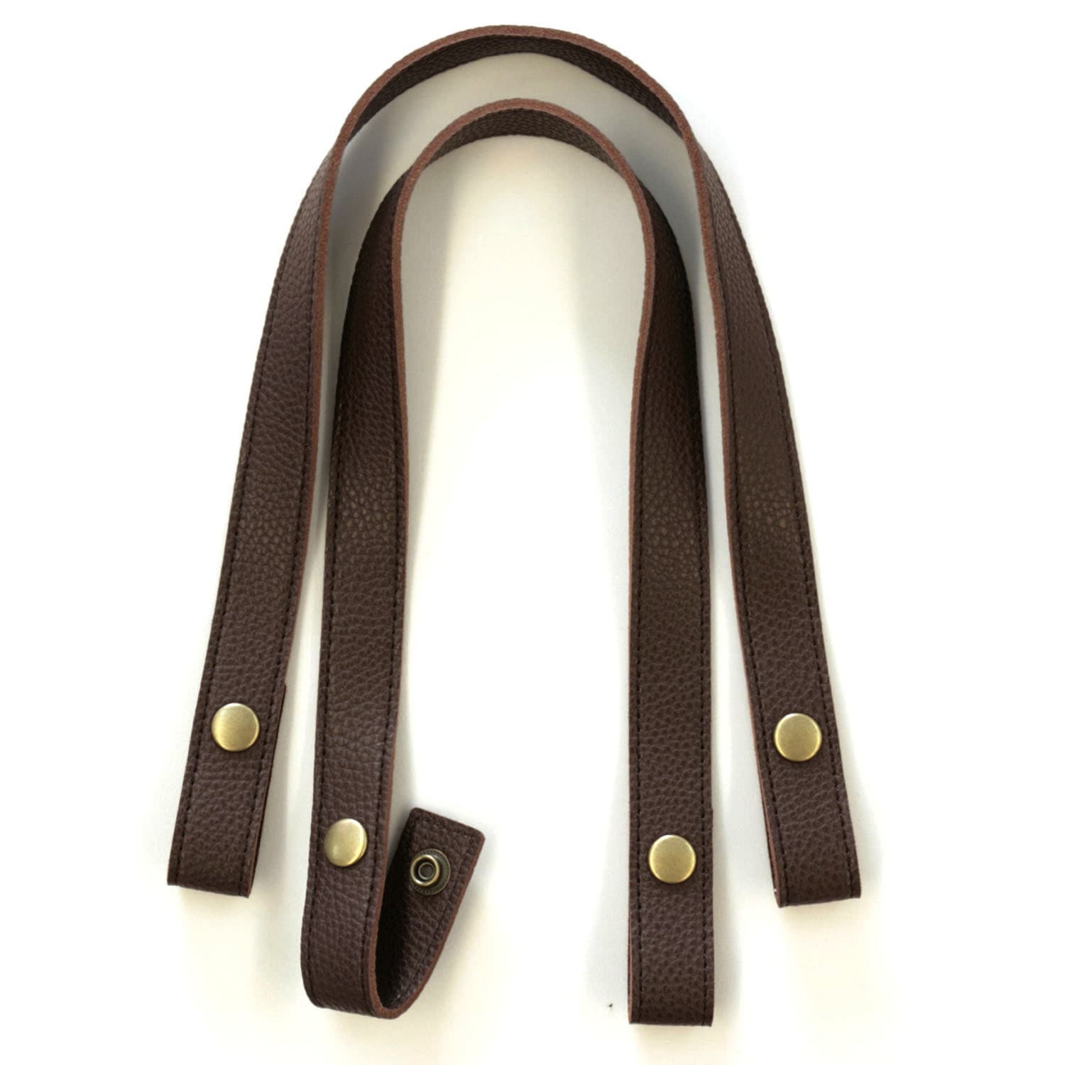 日本紐釦貿易 エンボス加工 ホック式かんたん付け替えハンドル AG/60cm 2本1組入 MAW57-C （ご注文単位1組）【直送品】