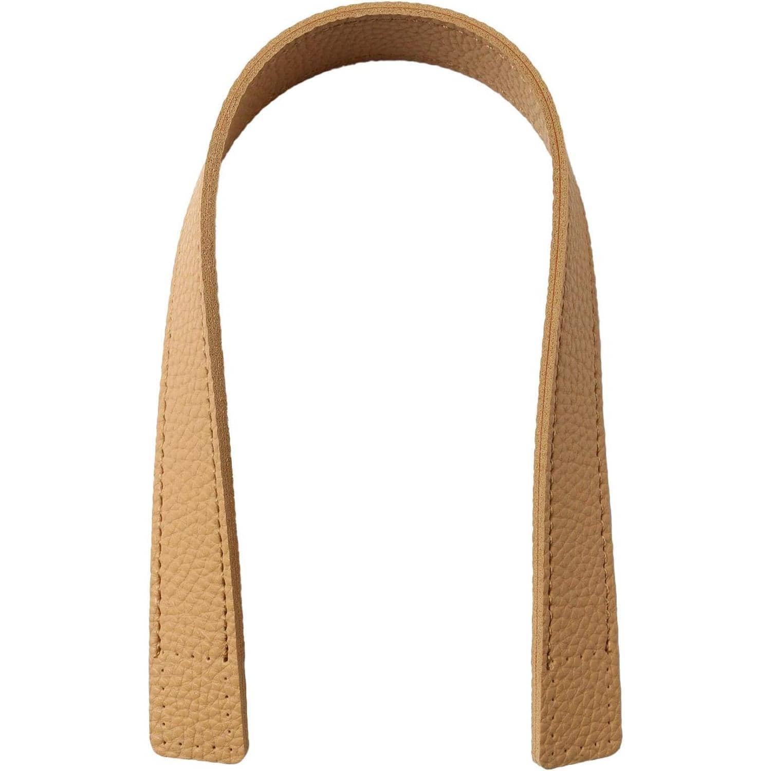 日本紐釦貿易 合皮ハンドル 長さ40cm×幅2.5cm 2本1組 ベージュ MAW50-E （ご注文単位1組）【直送品】