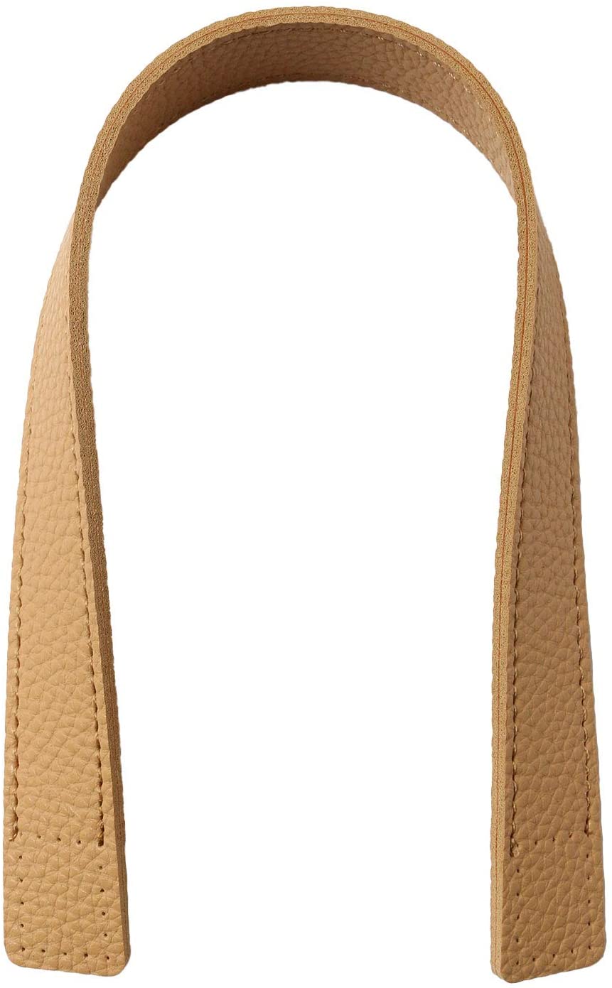 日本紐釦貿易 合皮ハンドル 長さ40cm×幅2.5cm 2本1組 ベージュ MAW50-E （ご注文単位1組）【直送品】