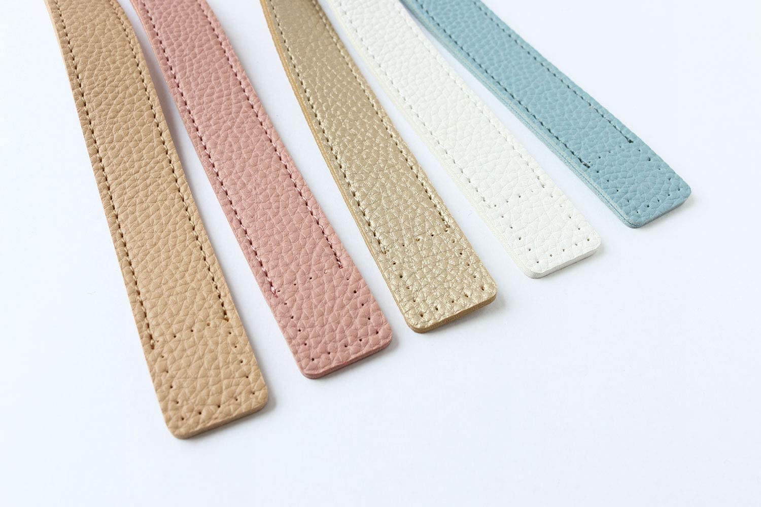 日本紐釦貿易 合皮ハンドル 長さ40cm×幅2.5cm 2本1組 ベージュ MAW50-E （ご注文単位1組）【直送品】