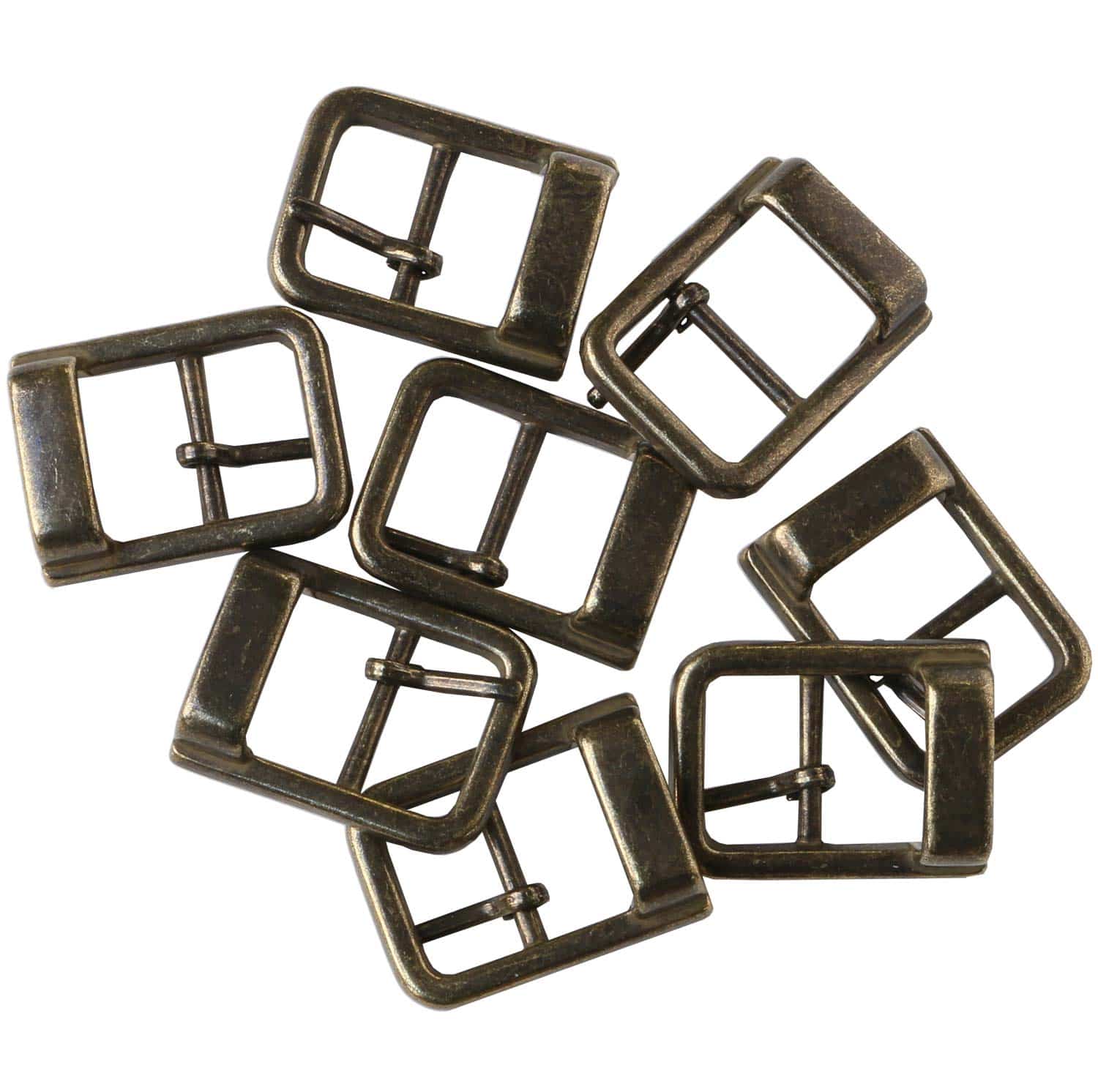 日本紐釦貿易 金属 内径15mm 8個入 アンティークゴールド LGK4-15-AG (ご注文単位1束)【直送品】