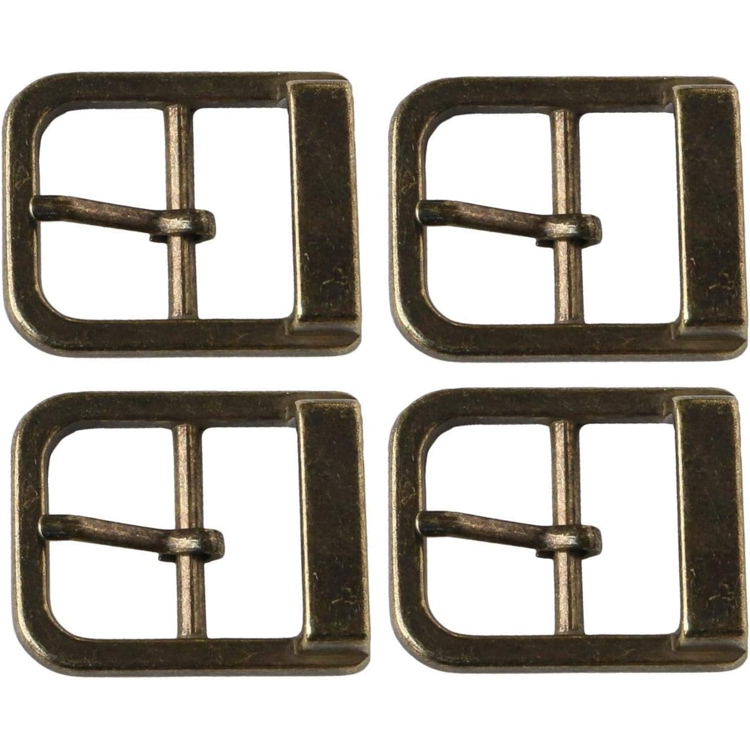 日本紐釦貿易 バックル 金属 内径20mm 4個入 アンティークゴールド LGK4-20-AG （ご注文単位1束）【直送品】