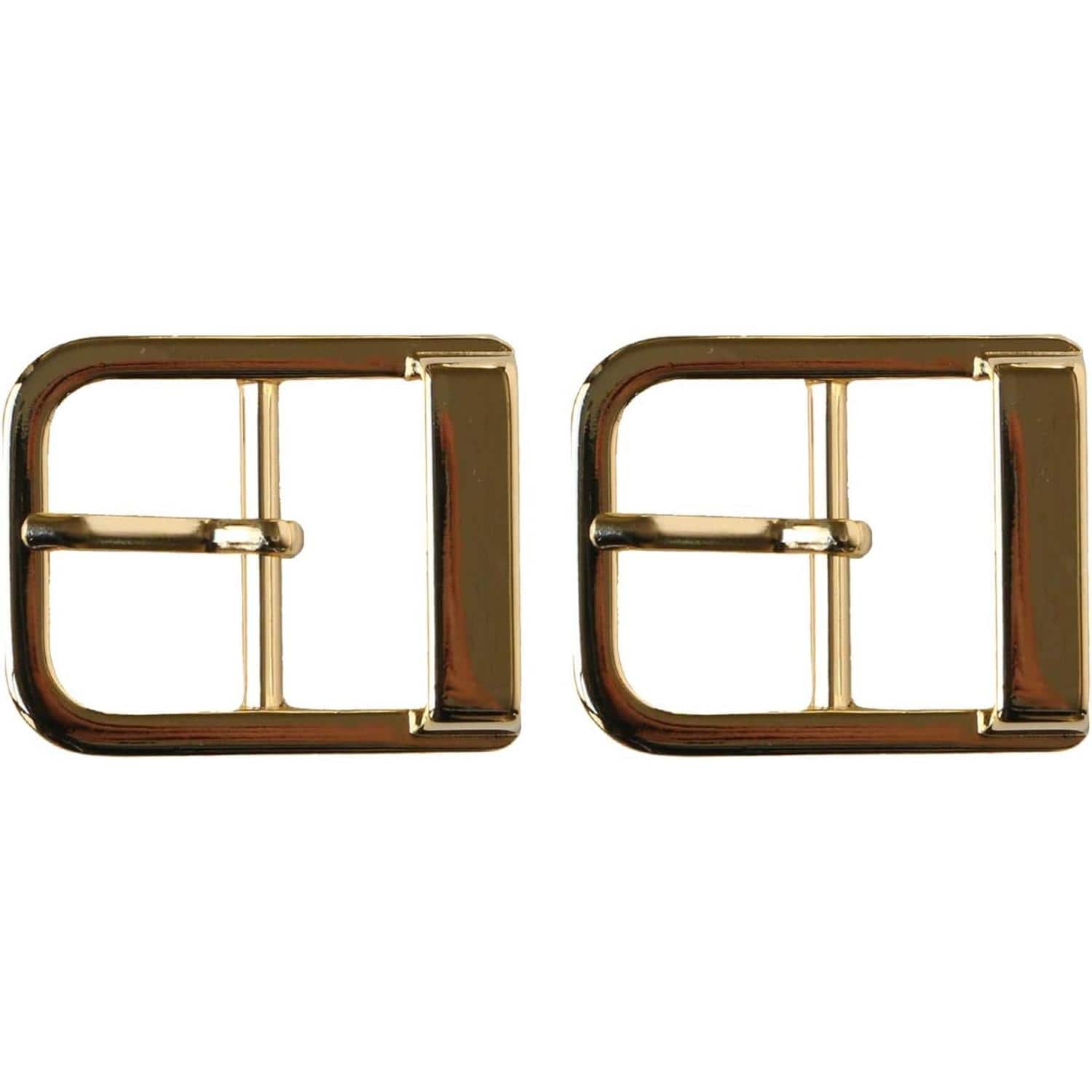 日本紐釦貿易 バックル 金属 内径20mm 2個入 ゴールド LGK4-20-G （ご注文単位1束）【直送品】