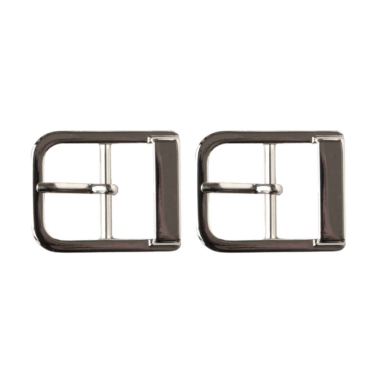 日本紐釦貿易 バックル 金属 内径20mm 2個入 シルバー LGK4-20-S (ご注文単位1束)【直送品】