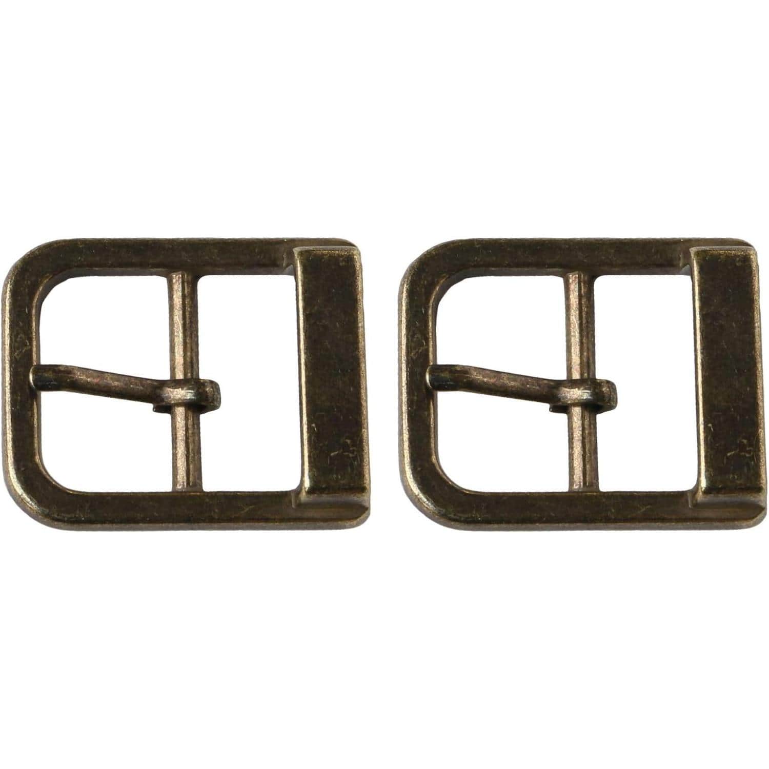 日本紐釦貿易 バックル 金属 内径25mm 2個入 アンティークゴールド LGK4-25-AG （ご注文単位1束）【直送品】