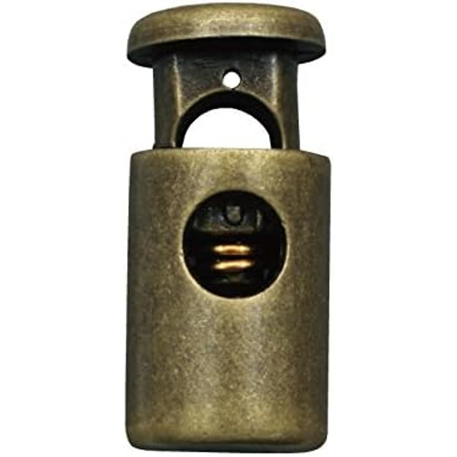 日本紐釦貿易 コードストッパー アンティークゴールド 2個入 LCS3 (ご注文単位1束)【直送品】