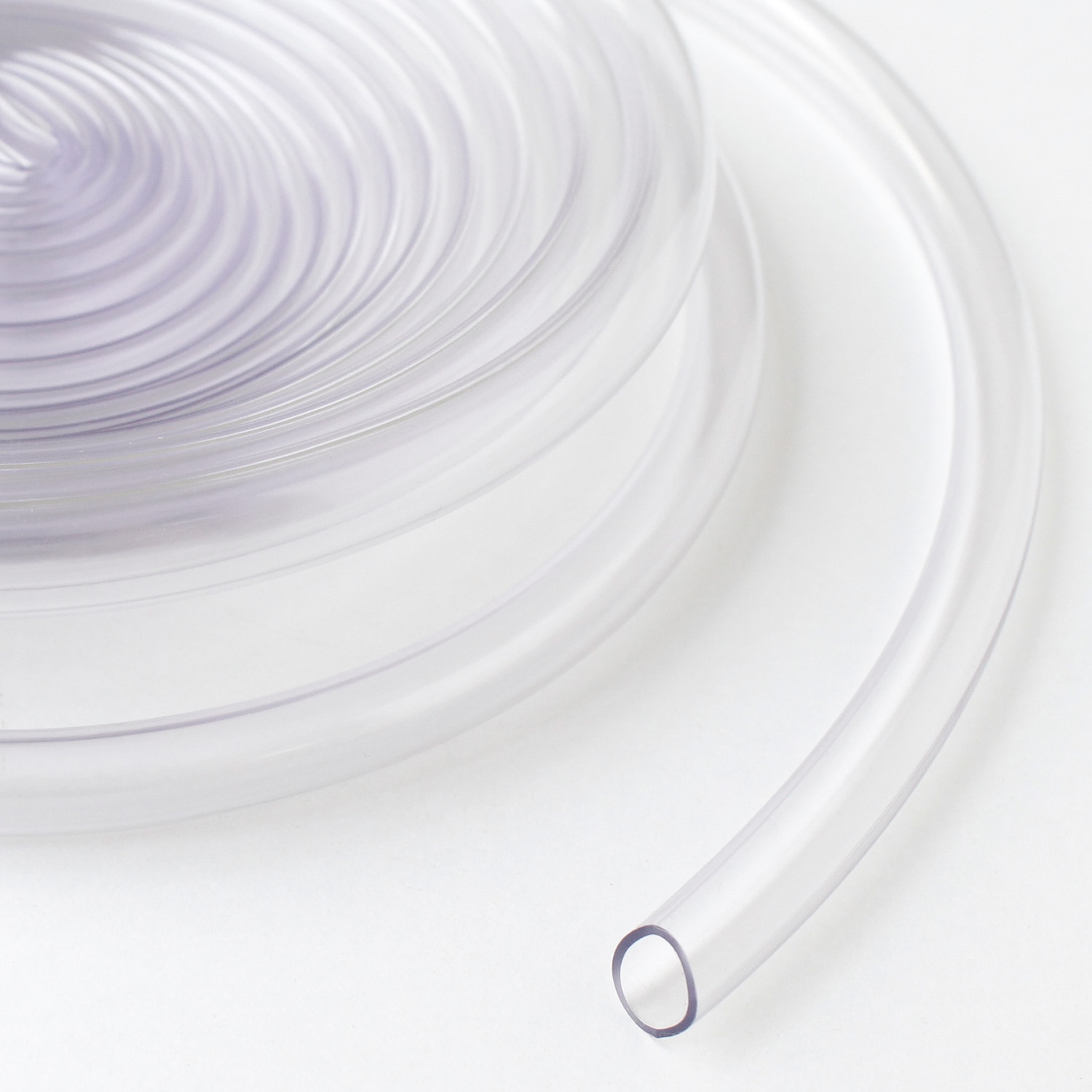 日本紐釦貿易 ビニールチューブ 内径φ9mm×5m巻 クリア SGM-CYUBU-9 (ご注文単位1束)【直送品】