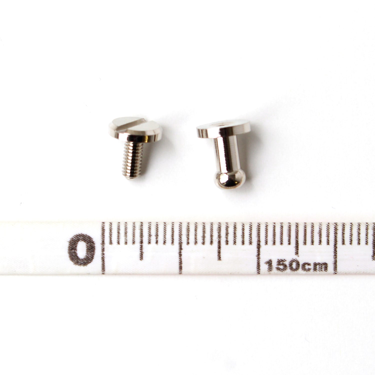 日本紐釦貿易 ネジ式ギボシφ4.2mm S ニッケル 5個入 LG1 (ご注文単位1束)【直送品】