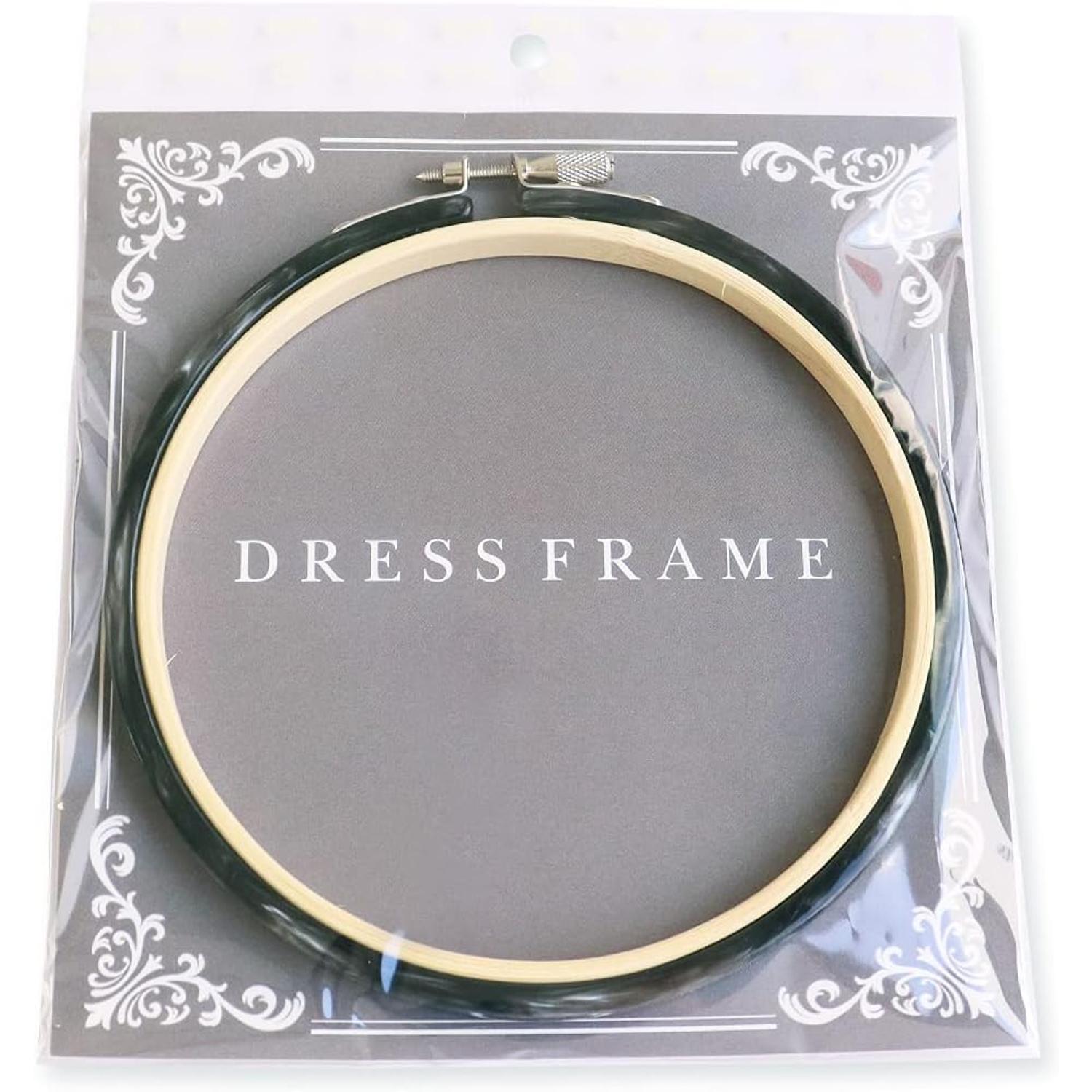 日本紐釦貿易 ドレスフレーム クラウディグレー 約13cm 1個入 DR-FL13-B （ご注文単位1個）【直送品】