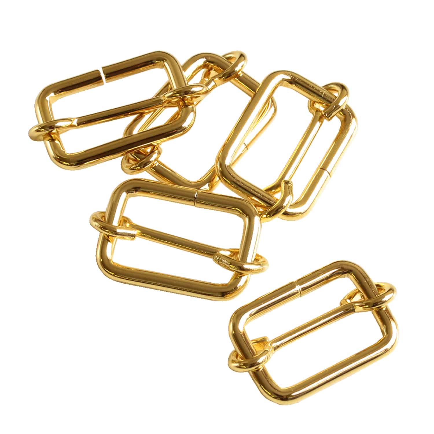 日本紐釦貿易 移動カン(リュックカン) 幅15mm 10個入 ゴールド S24-101 (ご注文単位1束)【直送品】