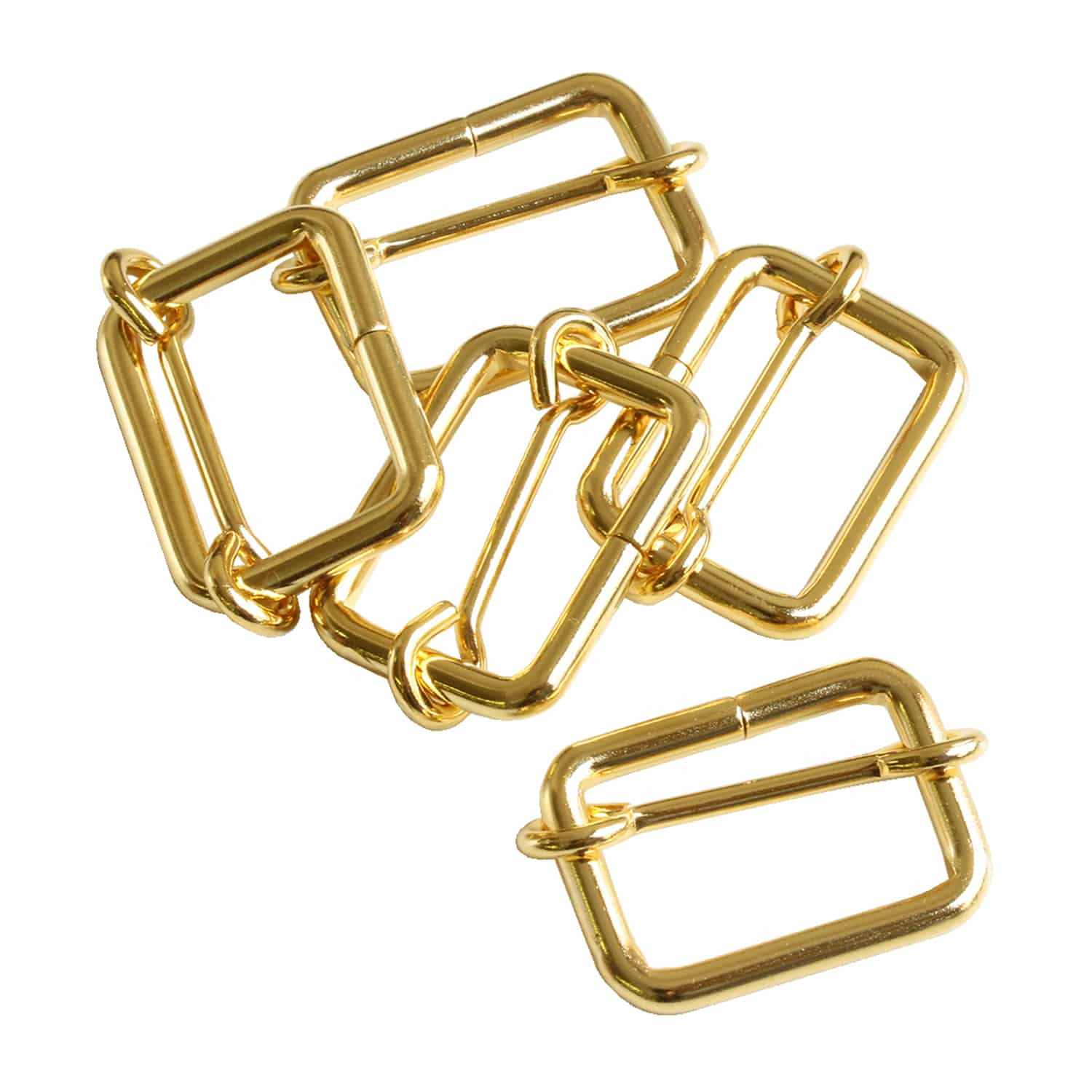 日本紐釦貿易 移動カン(リュックカン) 幅18mm 10個入 ゴールド S24-102 (ご注文単位1束)【直送品】