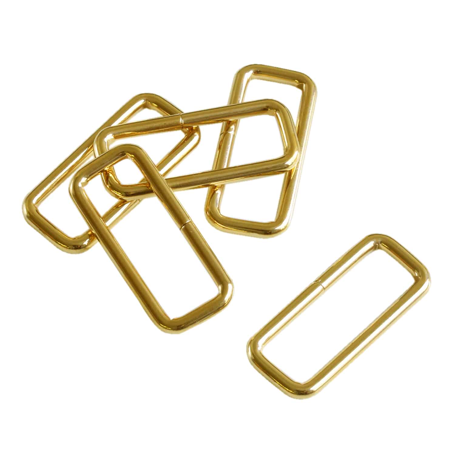 日本紐釦貿易 角カン 幅21mm 10個入 ゴールド S23-103 (ご注文単位1束)【直送品】