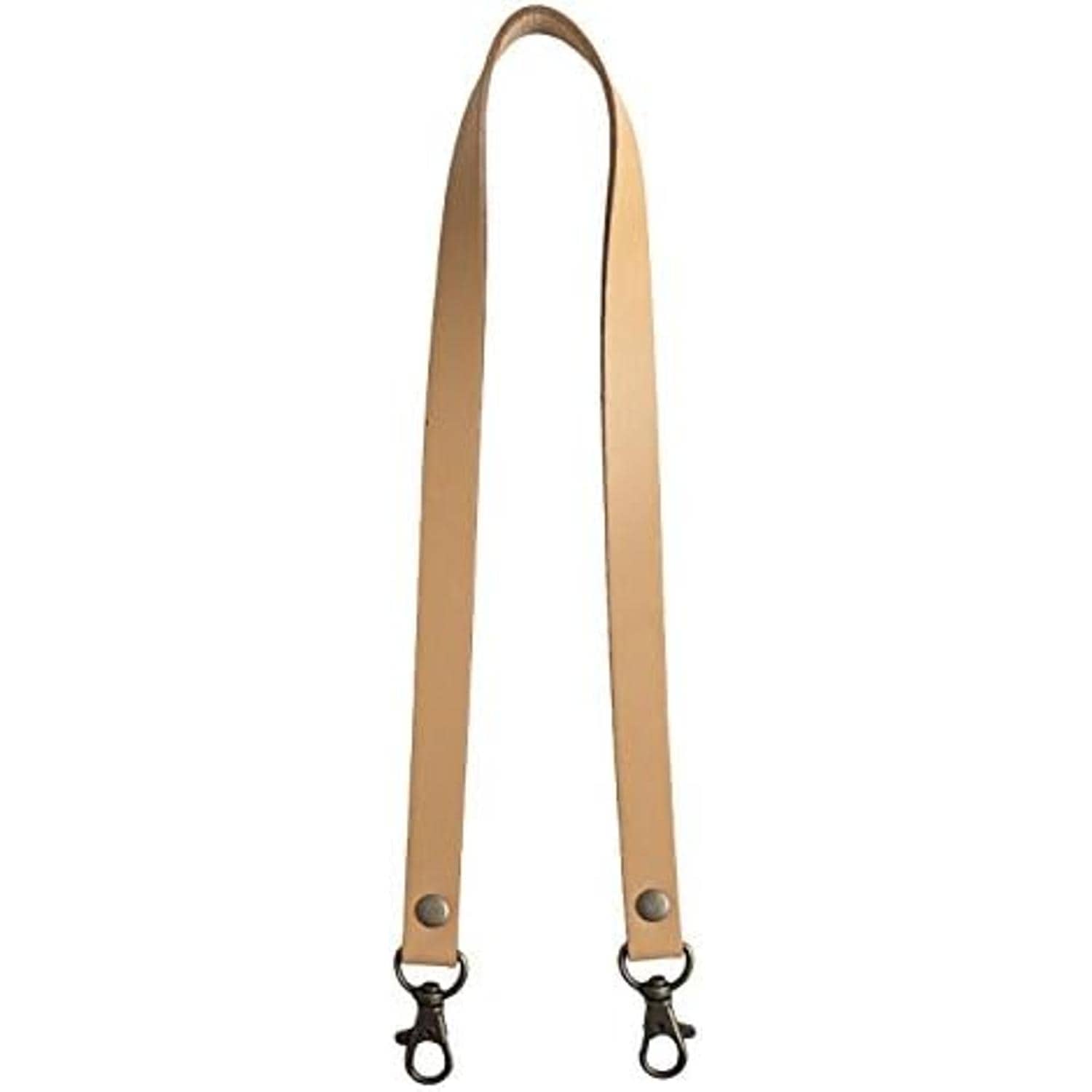 日本紐釦貿易 本革持ち手 ショルダー 1本入り 15mm巾×全長60cm ベージュ MAW4-E （ご注文単位1本）【直送品】