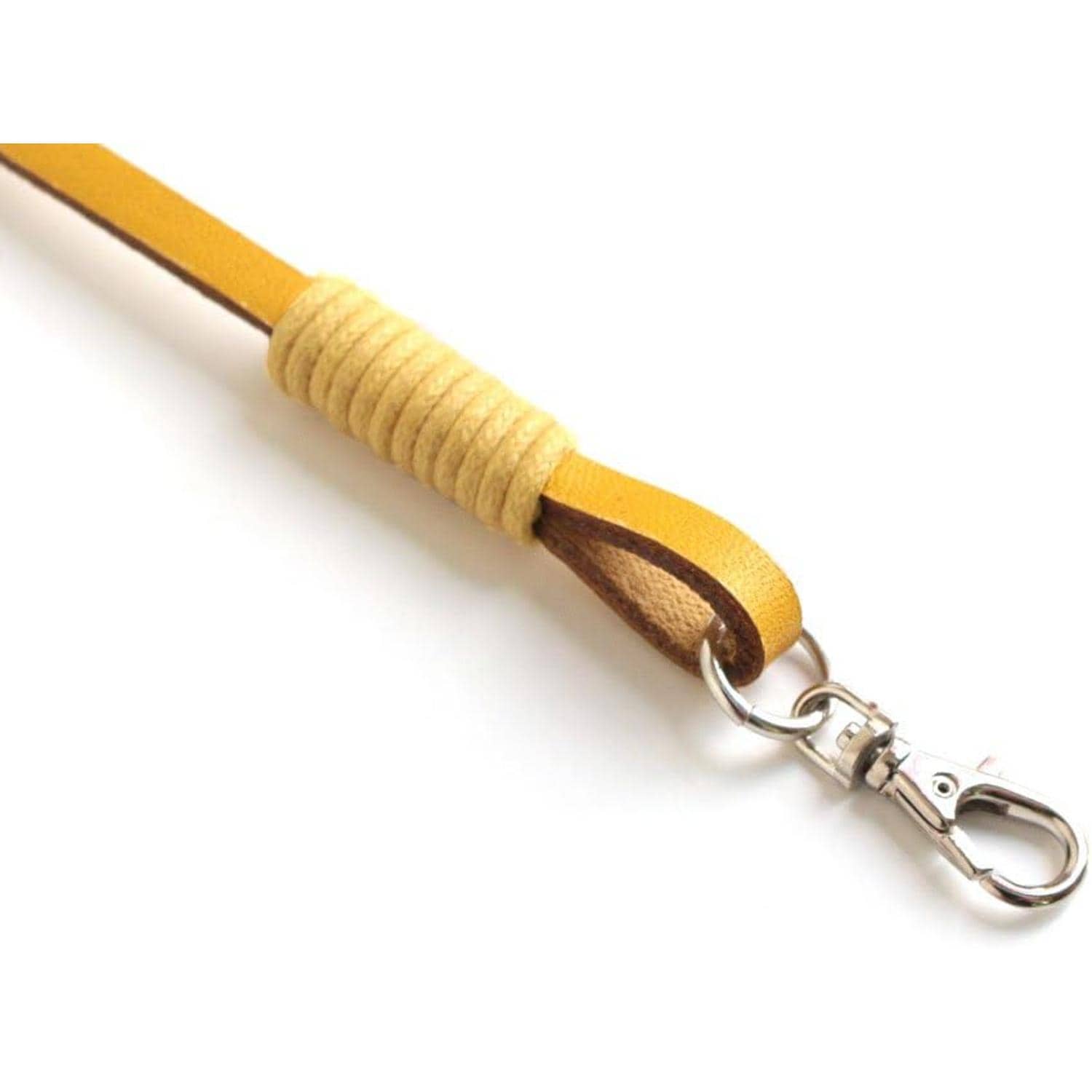 日本紐釦貿易 口金用本革持ち手 手さげタイプ1本手 40cm カラシ MAW8-KC (ご注文単位1本)【直送品】