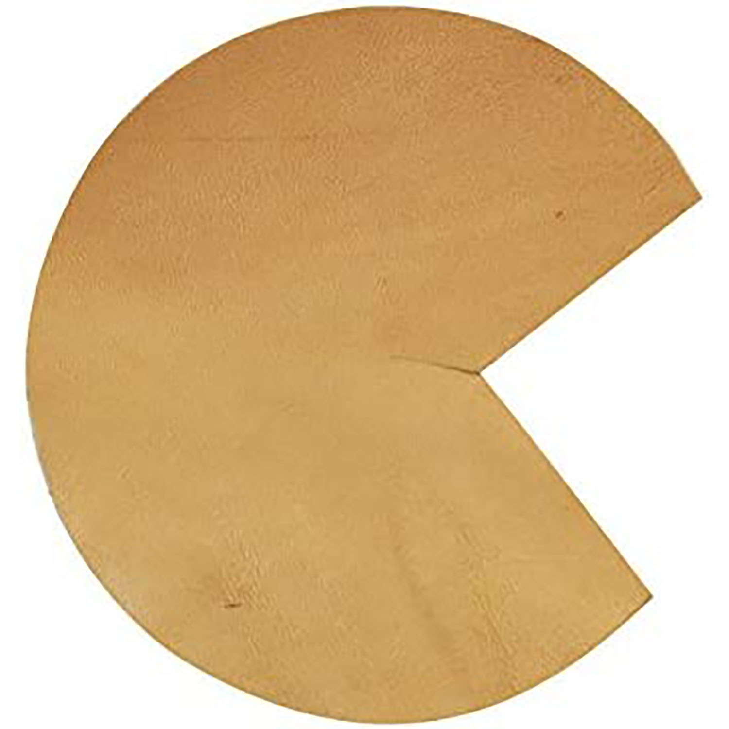 日本紐釦貿易 バッグ用コーナーカバーパーツ 4枚入 本革製 Lサイズ MAP100-E （ご注文単位1束）【直送品】