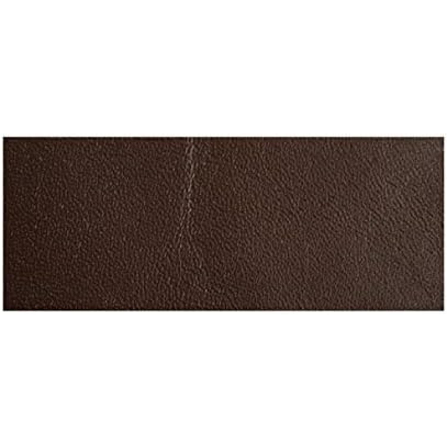 日本紐釦貿易 本革薄手シート 厚さ約0.7mm 17x11cm MAP109-C （ご注文単位1束）【直送品】