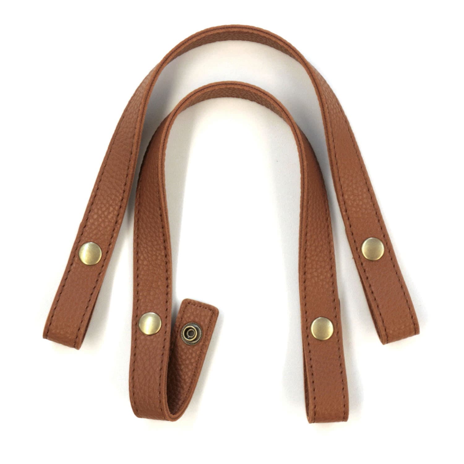 日本紐釦貿易 エンボス加工 ホック式かんたん付け替えハンドル AG/40cm 2本1組入 MAW55-Y （ご注文単位1組）【直送品】