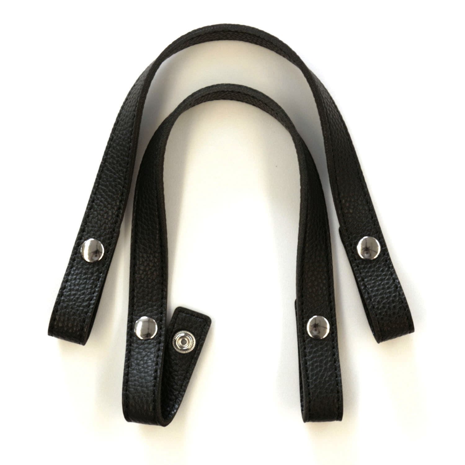 日本紐釦貿易 エンボス加工 ホック式かんたん付け替えハンドル S/40cm 2本1組入 MAW56-B （ご注文単位1組）【直送品】