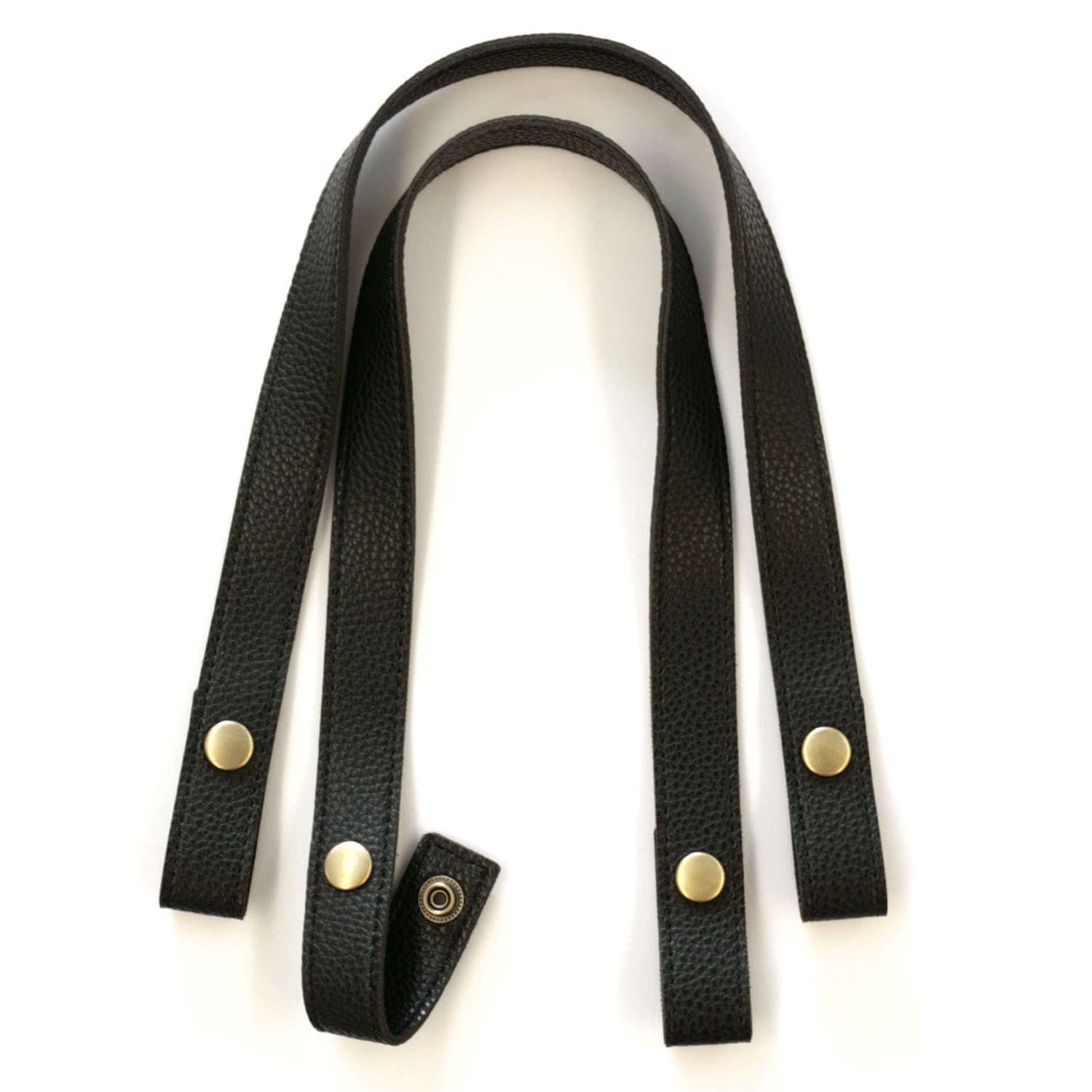 日本紐釦貿易 エンボス加工 ホック式かんたん付け替えハンドル AG/60cm 2本1組入 MAW57-B （ご注文単位1組）【直送品】