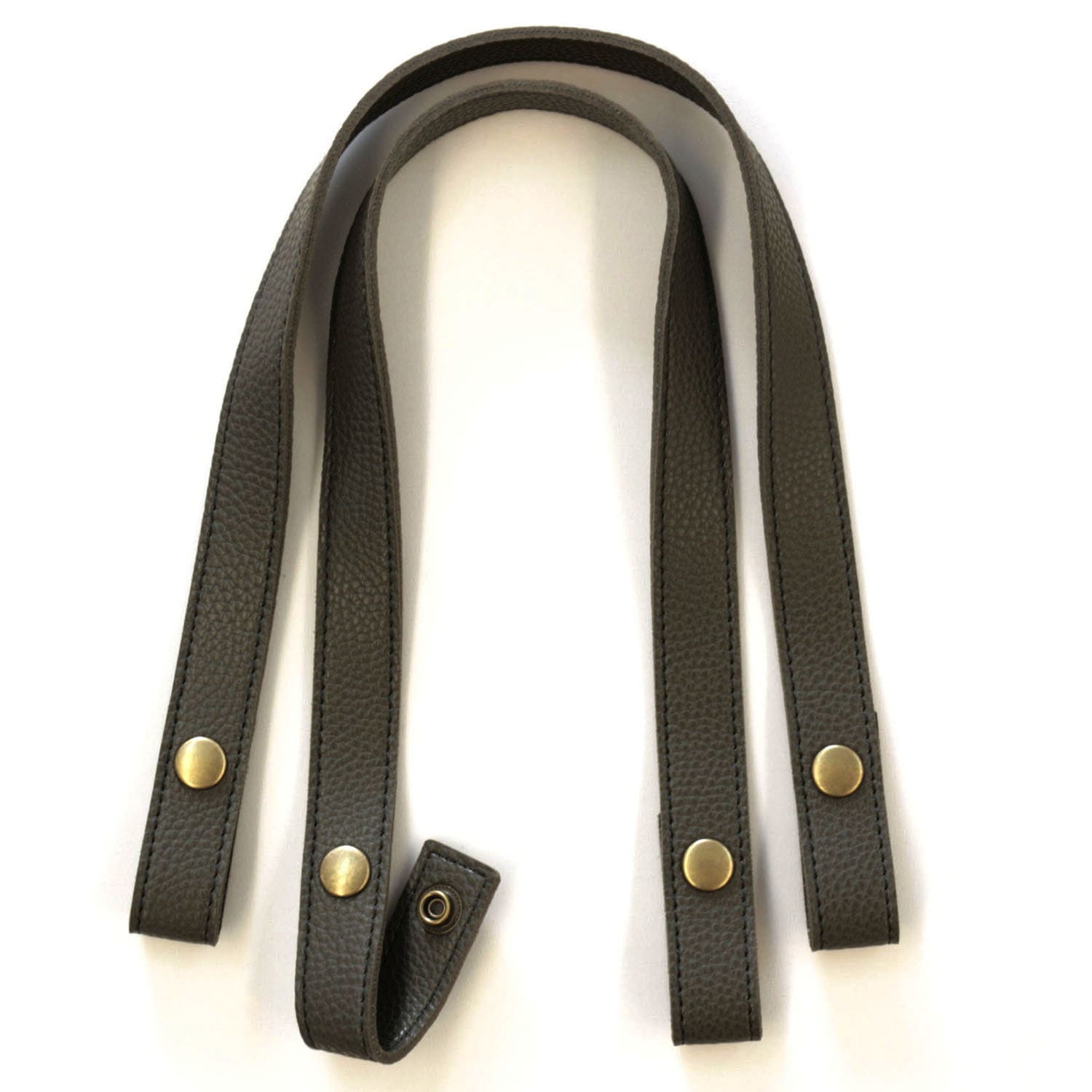 日本紐釦貿易 エンボス加工 ホック式かんたん付け替えハンドル AG/60cm 2本1組入 MAW57-S （ご注文単位1組）【直送品】