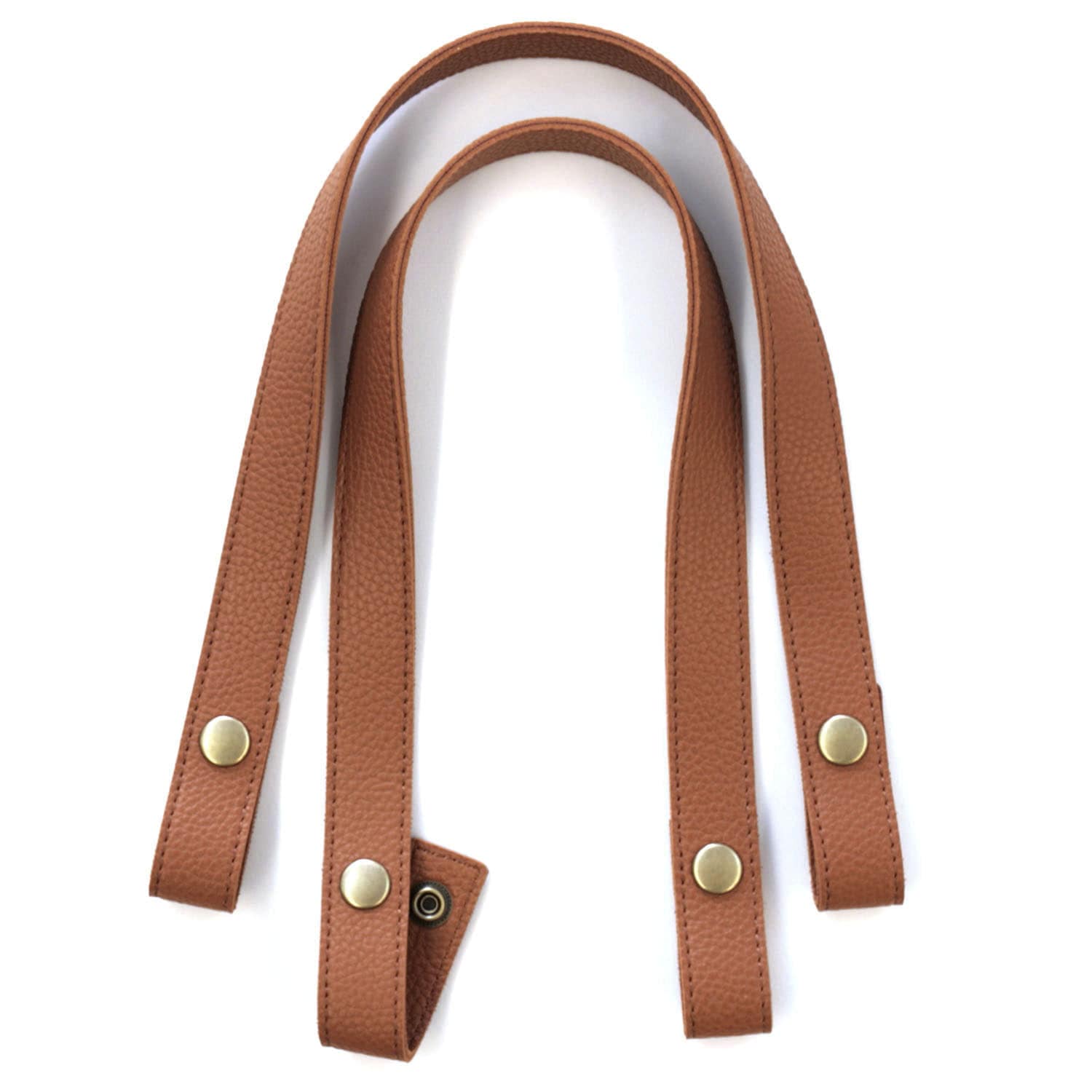 日本紐釦貿易 エンボス加工 ホック式かんたん付け替えハンドル AG/60cm 2本1組入 MAW57-Y （ご注文単位1組）【直送品】