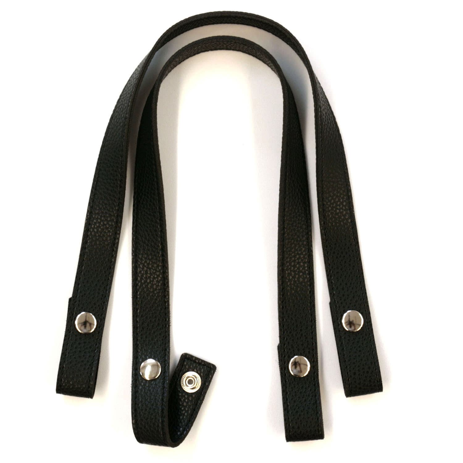 日本紐釦貿易 エンボス加工 ホック式かんたん付け替えハンドル S/60cm 2本1組入 MAW58-B （ご注文単位1組）【直送品】