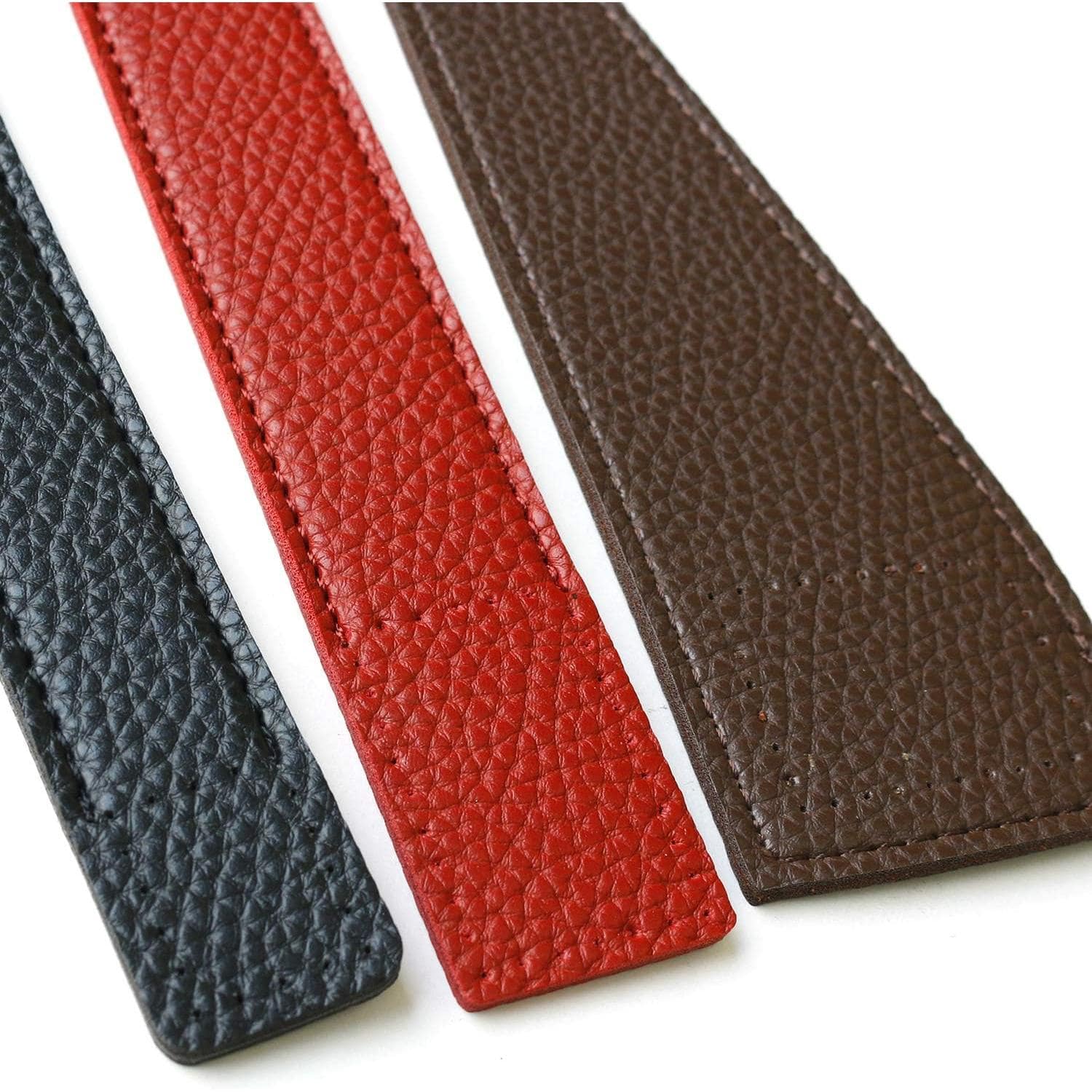 日本紐釦貿易 エンボス加工ハンドル 中央部分2.4cm ブラック MAW52-B (ご注文単位1組)【直送品】