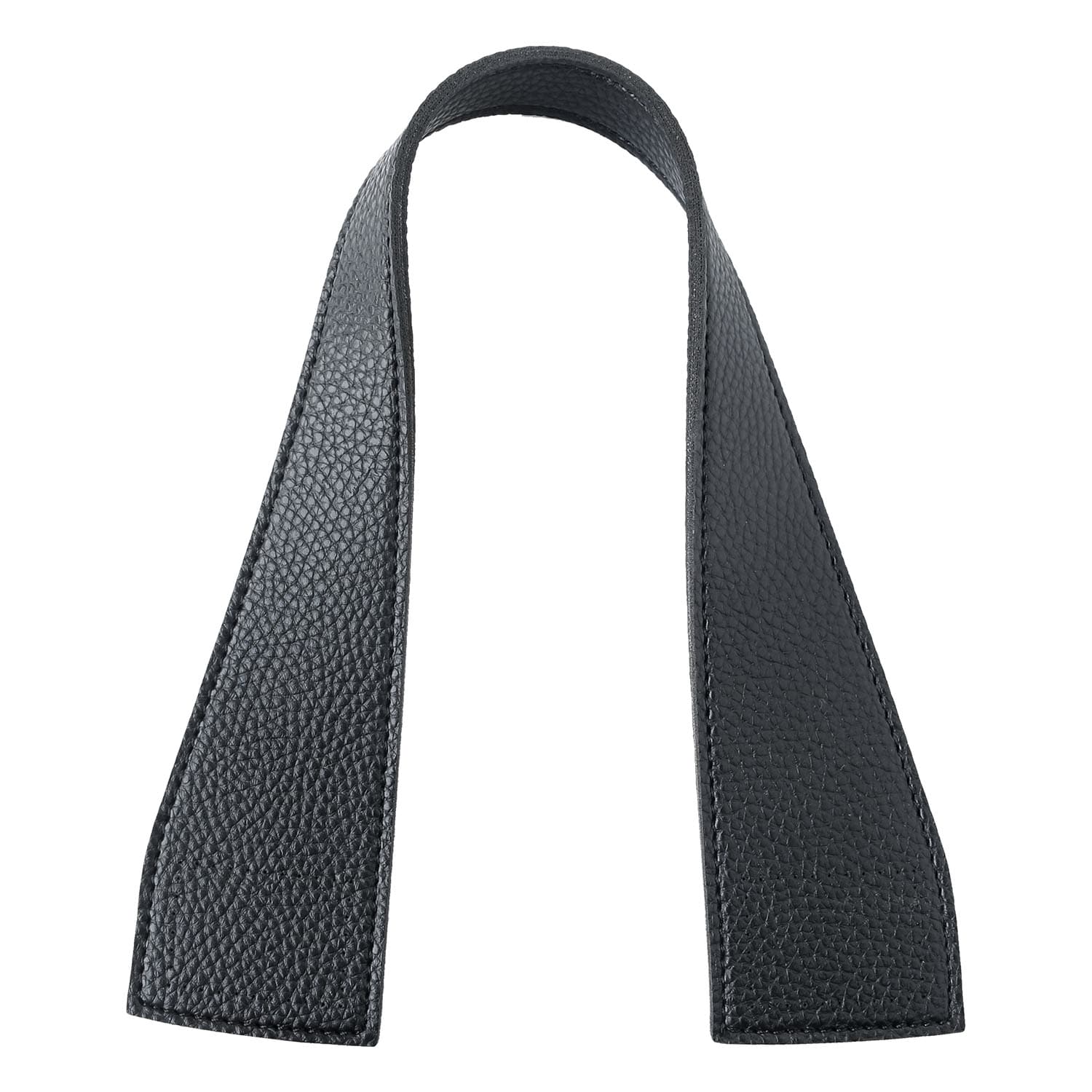 日本紐釦貿易 エンボス加工ハンドル 中央部分2.4cm ブラック MAW52-B (ご注文単位1組)【直送品】