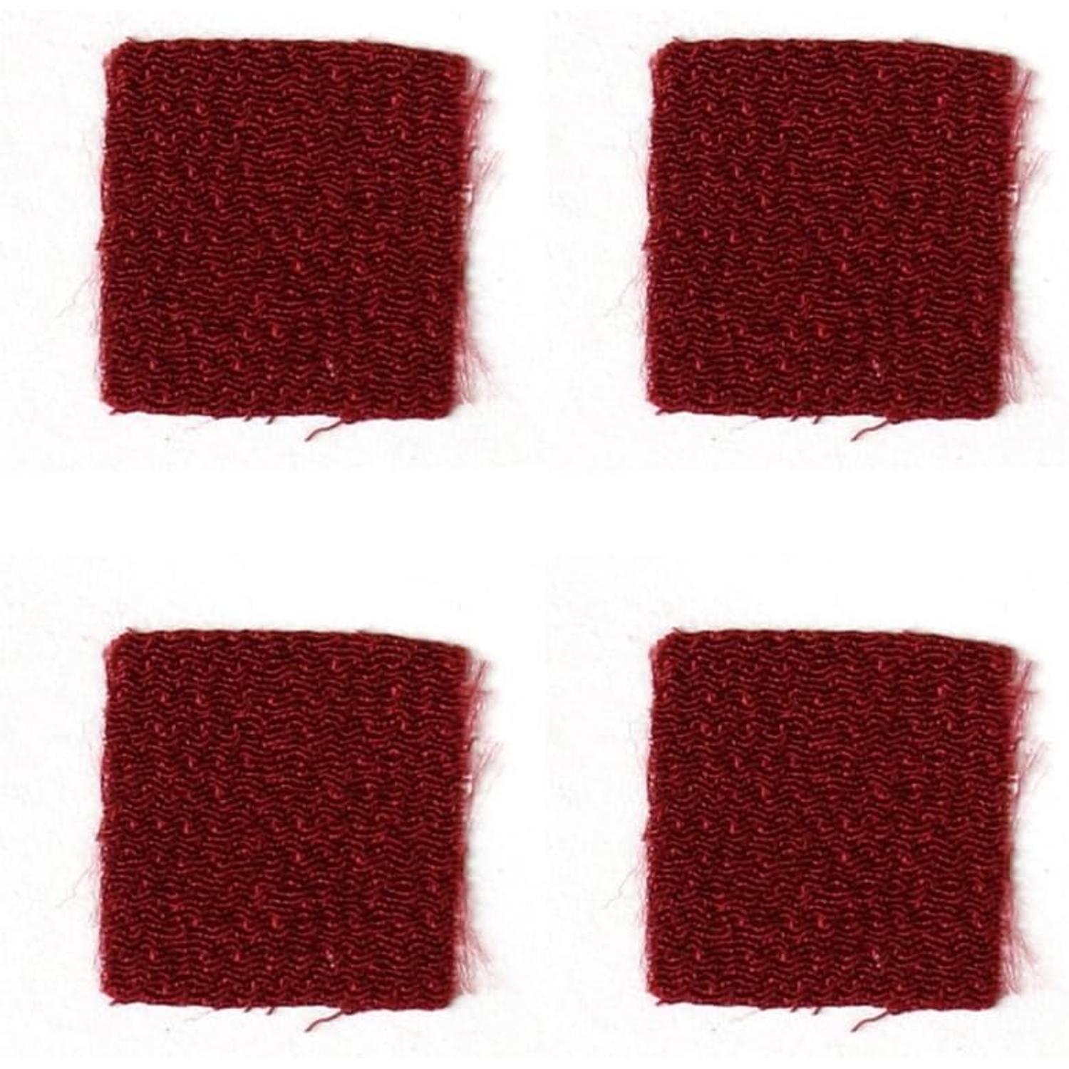 日本紐釦貿易 カット済 つまみ細工用一越ちりめん 無地 30枚入 18×18mm 6海老茶 S50CH18-6 （ご注文単位1束）【直送品】