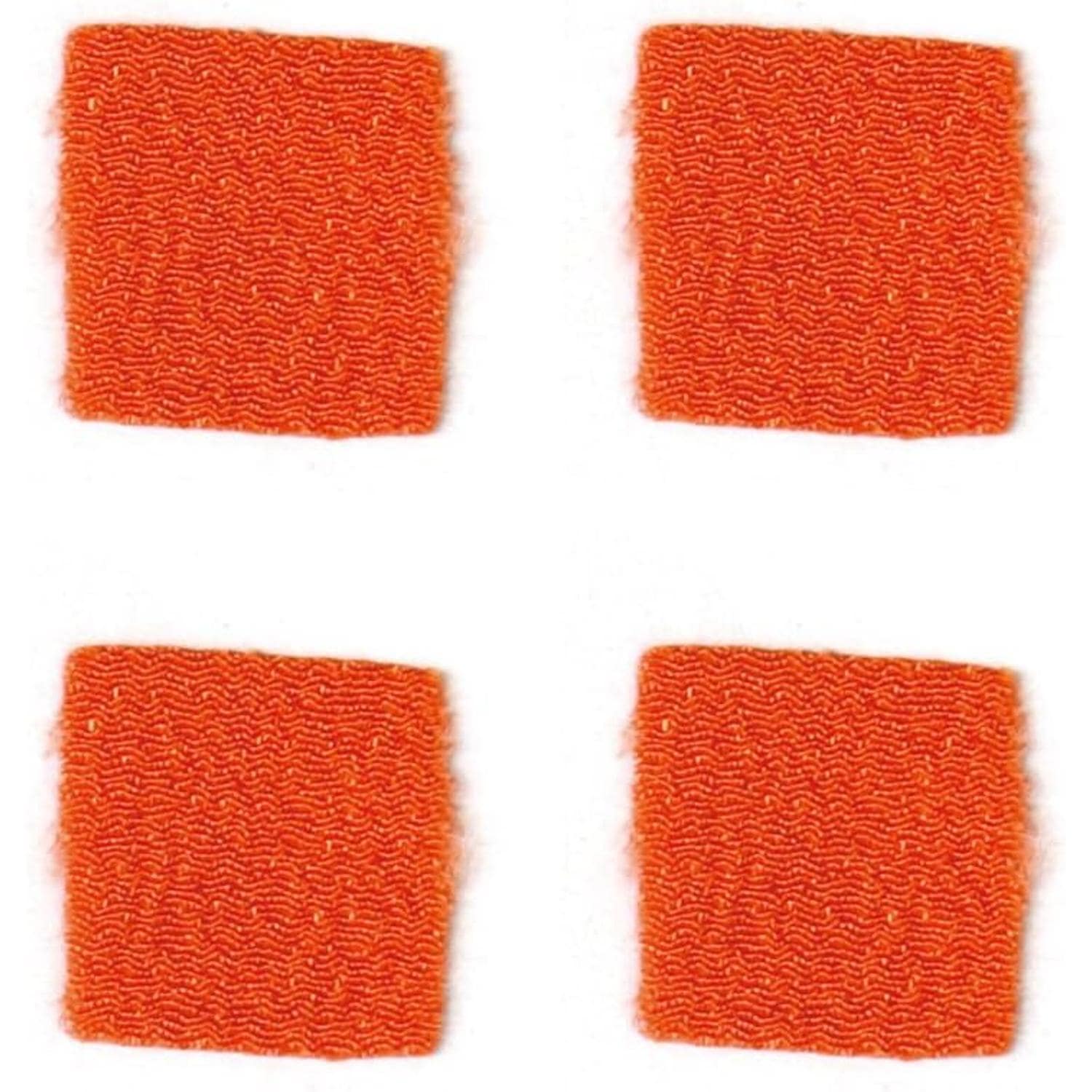 日本紐釦貿易 カット済 つまみ細工用一越ちりめん 無地 30枚入 18×18mm 7蜜柑色 S50CH18-7 （ご注文単位1束）【直送品】