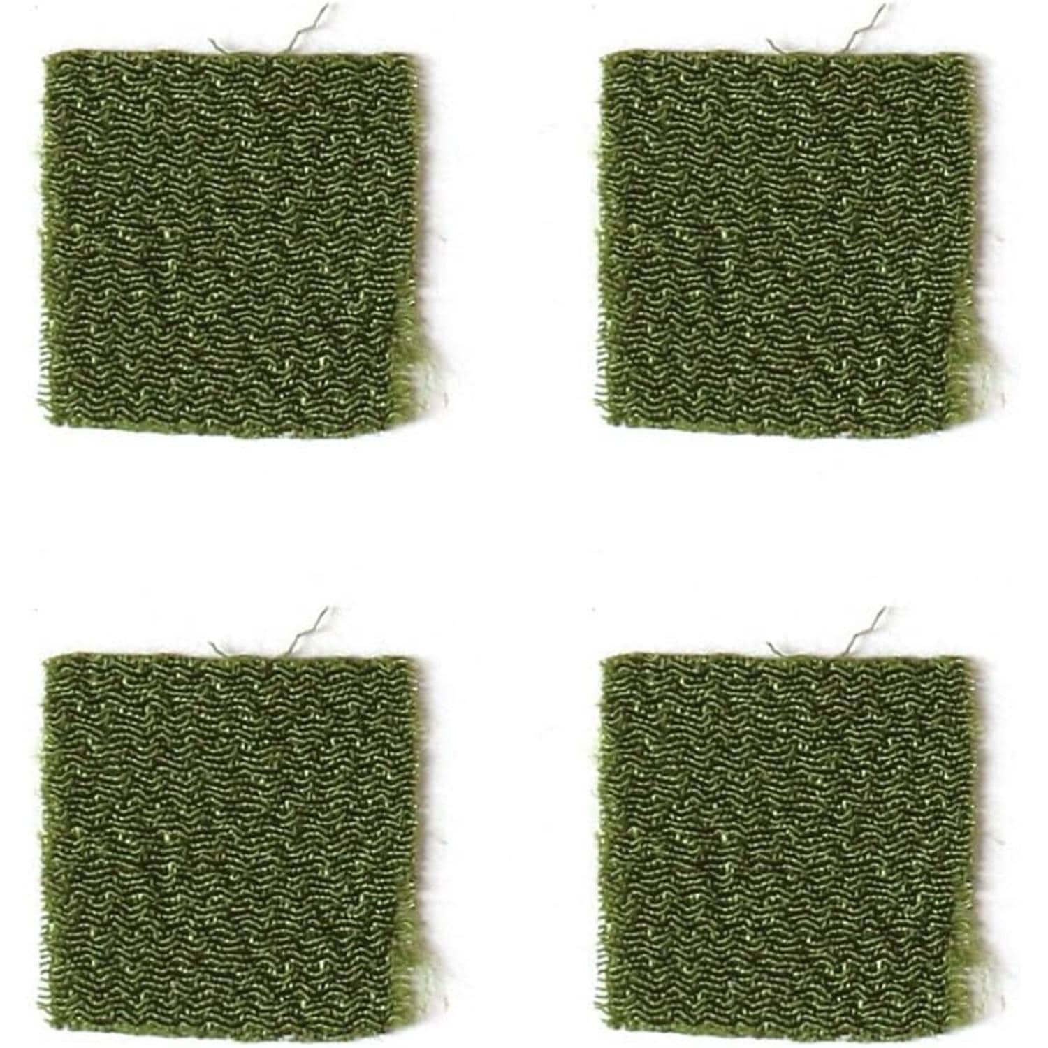 日本紐釦貿易 カット済 つまみ細工用一越ちりめん 無地 30枚入 18×18mm 11深緑 S50CH18-11 （ご注文単位1束）【直送品】