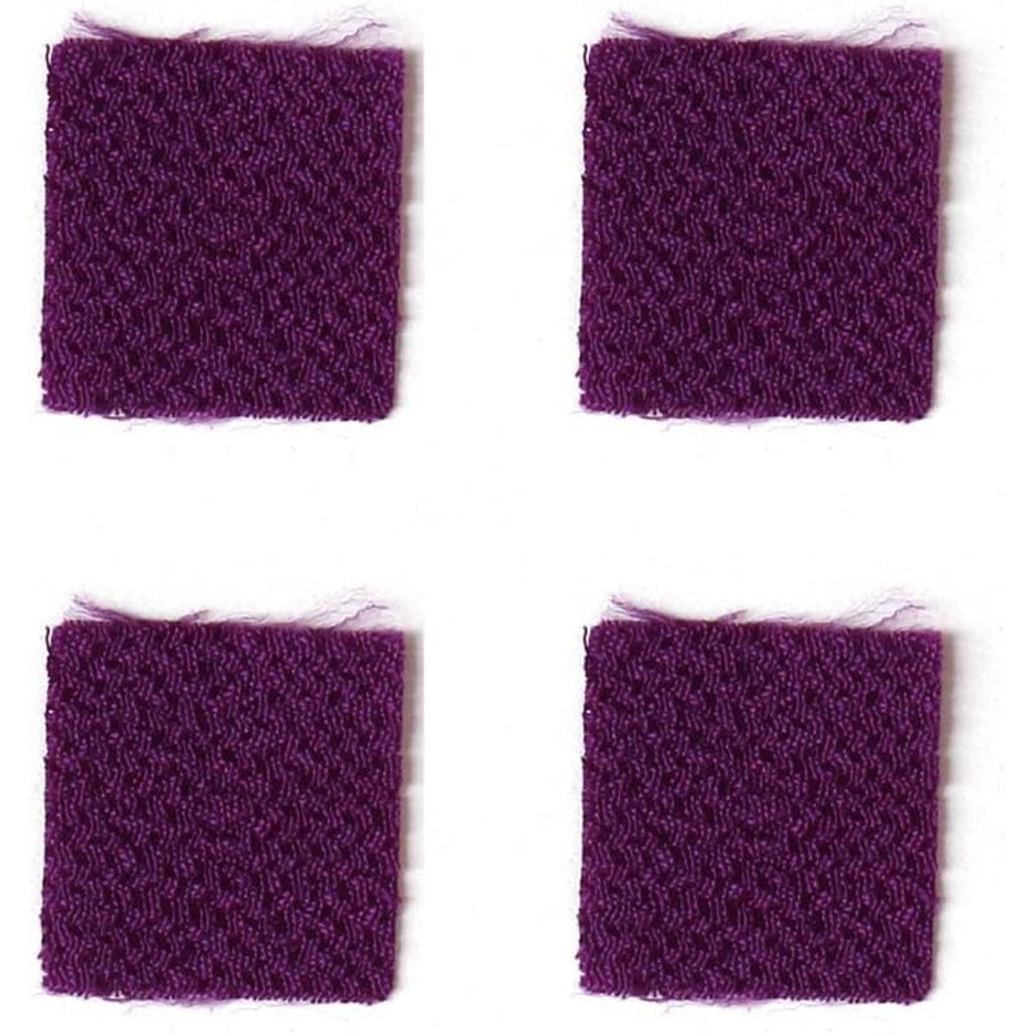 日本紐釦貿易 カット済 つまみ細工用一越ちりめん 無地 30枚入 18×18mm 13紫 S50CH18-13 (ご注文単位1束)【直送品】