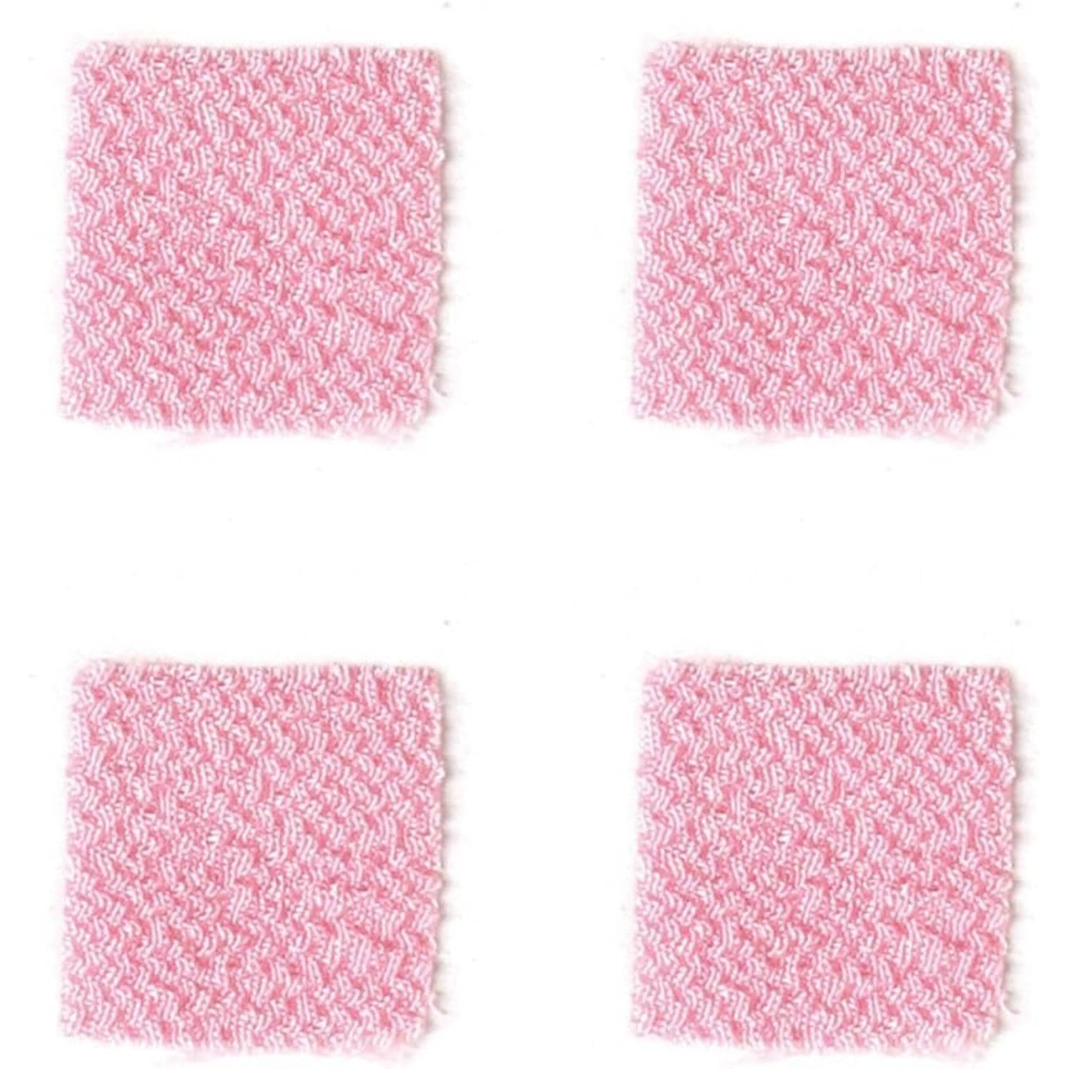 日本紐釦貿易 カット済 つまみ細工用一越ちりめん 無地 30枚入 20×20mm 2桃色 S50CH20-2 （ご注文単位1束）【直送品】