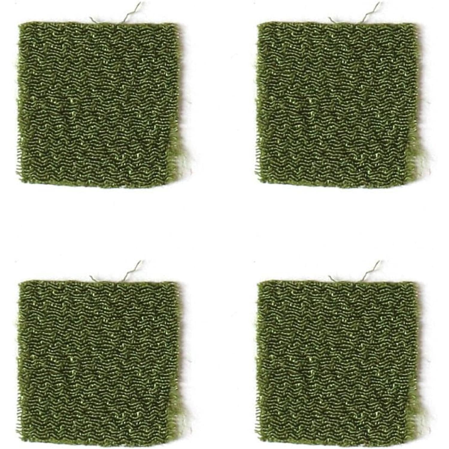 日本紐釦貿易 カット済 つまみ細工用一越ちりめん 無地 30枚入 20×20mm 11深緑 S50CH20-11 (ご注文単位1束)【直送品】