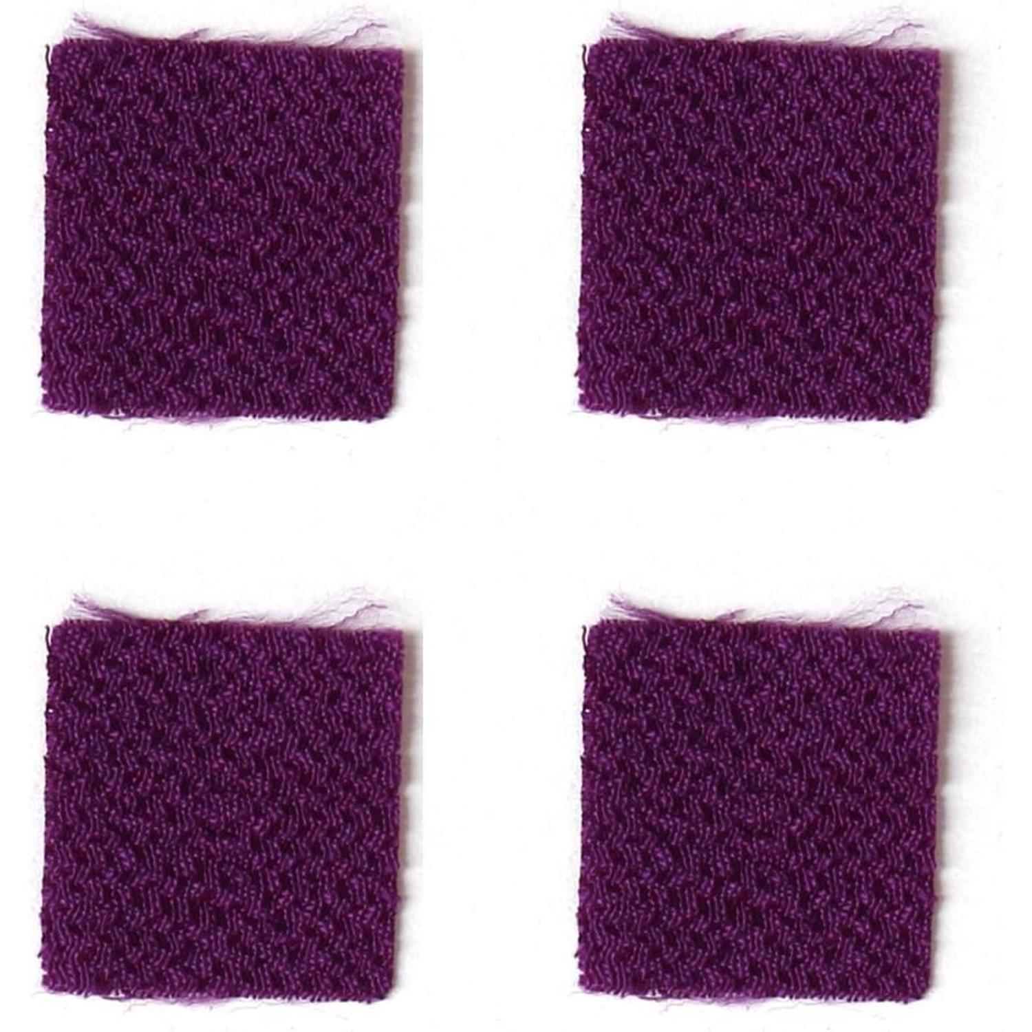 日本紐釦貿易 カット済 つまみ細工用一越ちりめん 無地 30枚入 22×22mm 13紫 S50CH22-13 (ご注文単位1束)【直送品】