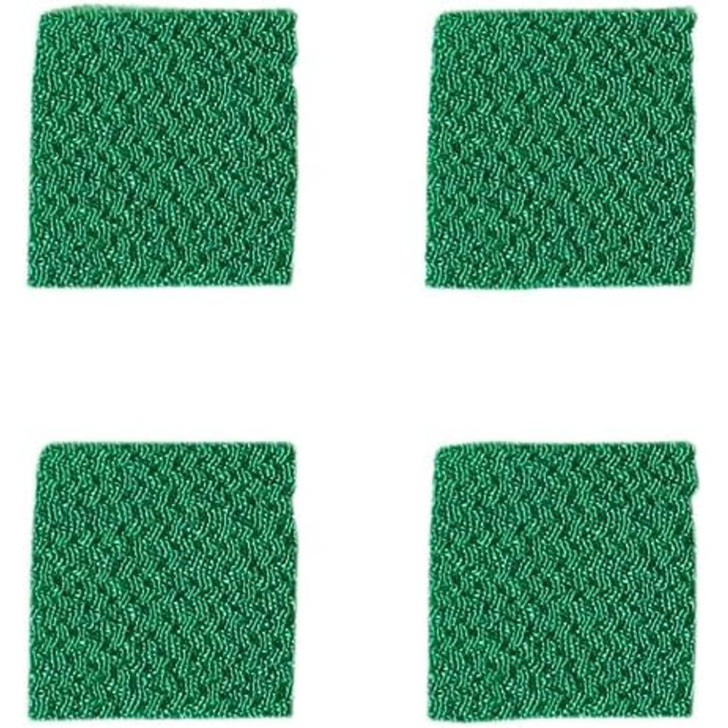 日本紐釦貿易 カット済 つまみ細工用一越ちりめん 無地 30枚入 22×22mm 29緑 S50CH22-29 (ご注文単位1束)【直送品】