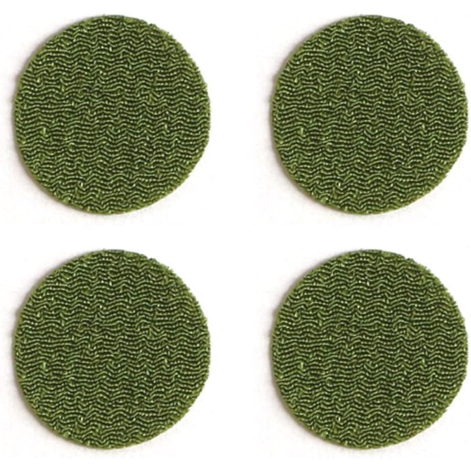 日本紐釦貿易 つまみ細工用 土台布 20枚入 φ18mm 深緑 S50DC18 (ご注文単位1束)【直送品】