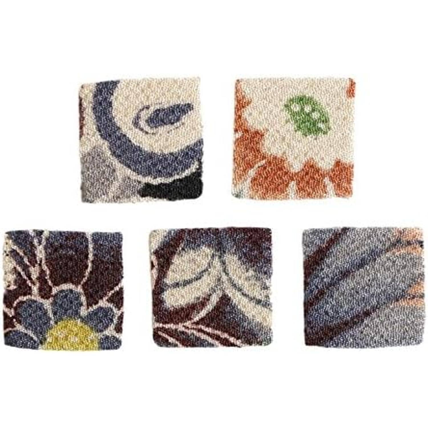 日本紐釦貿易 カット済 つまみ細工用一越ちりめん 柄 30枚入 16×16mm S50GC16-102 （ご注文単位1束）【直送品】