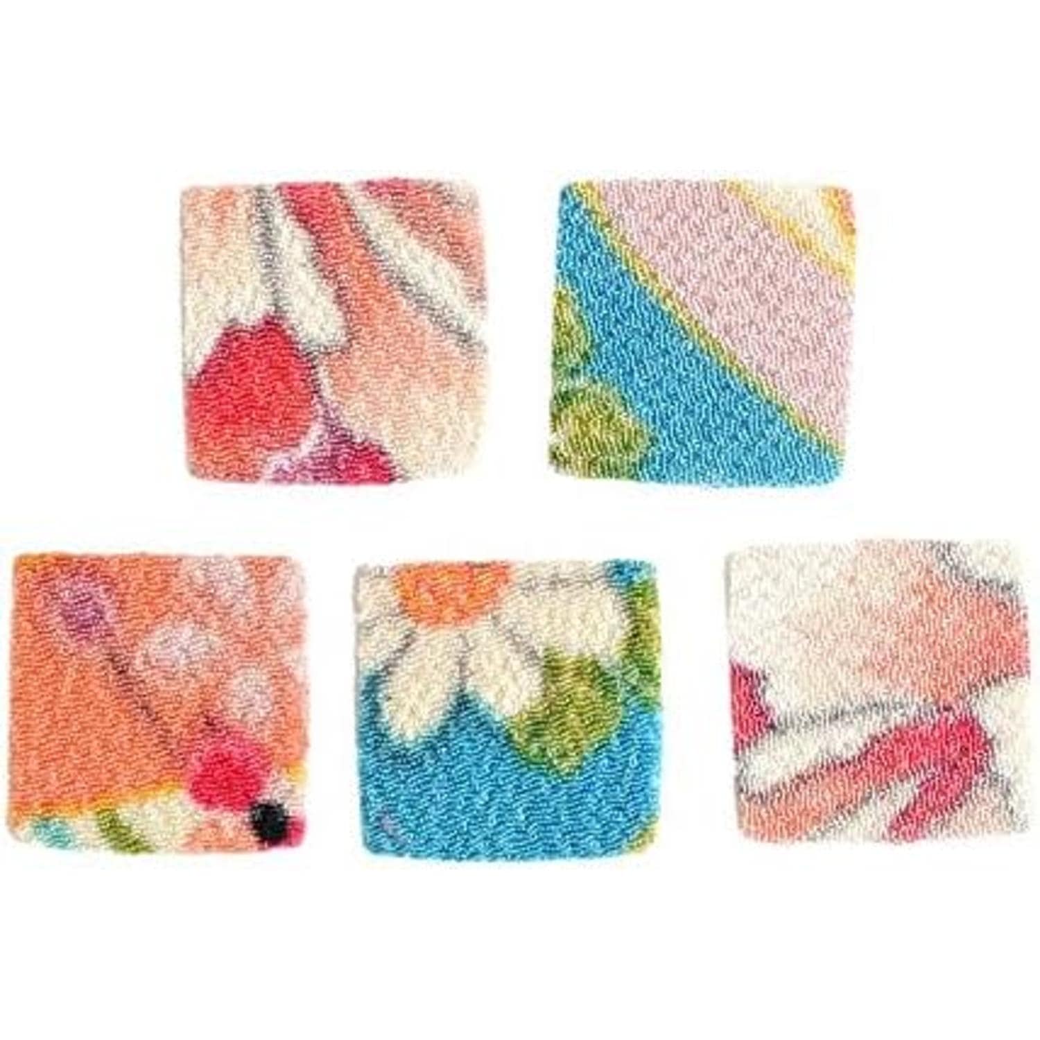 日本紐釦貿易 カット済 つまみ細工用一越ちりめん 柄 30枚入 16×16mm S50GC16-104 （ご注文単位1束）【直送品】